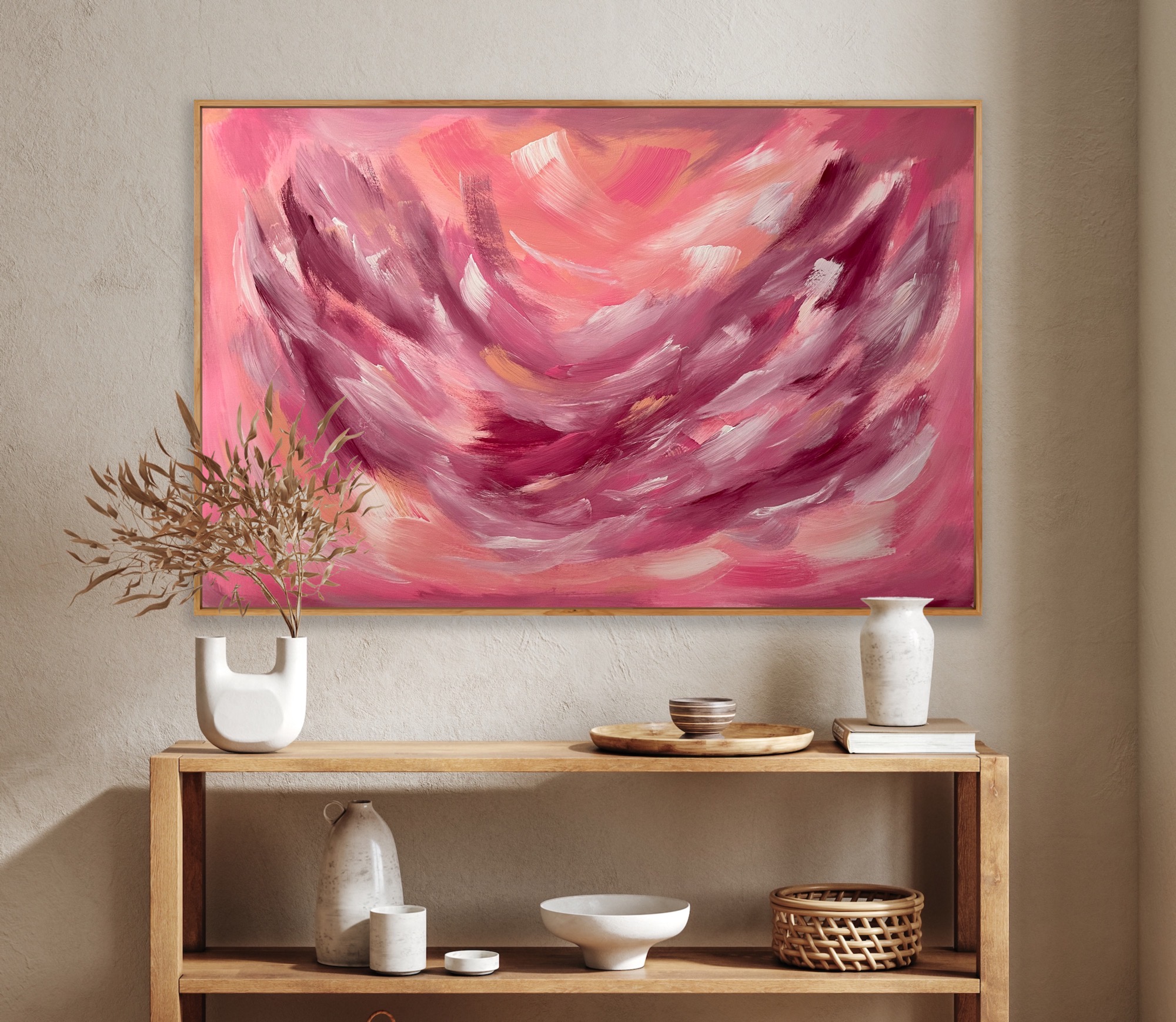 Timber Interior Alanah Jarvis Abstract Art