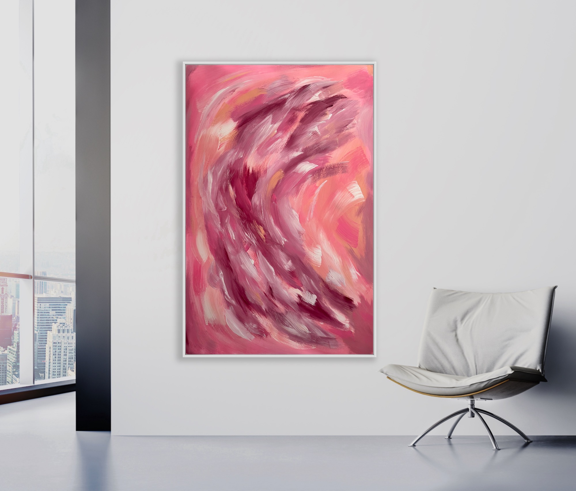 Vertical Alanah Jarvis Abstract Art