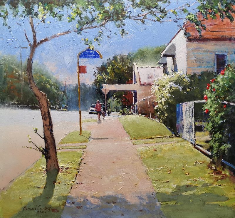 A Quiet Suburban Street