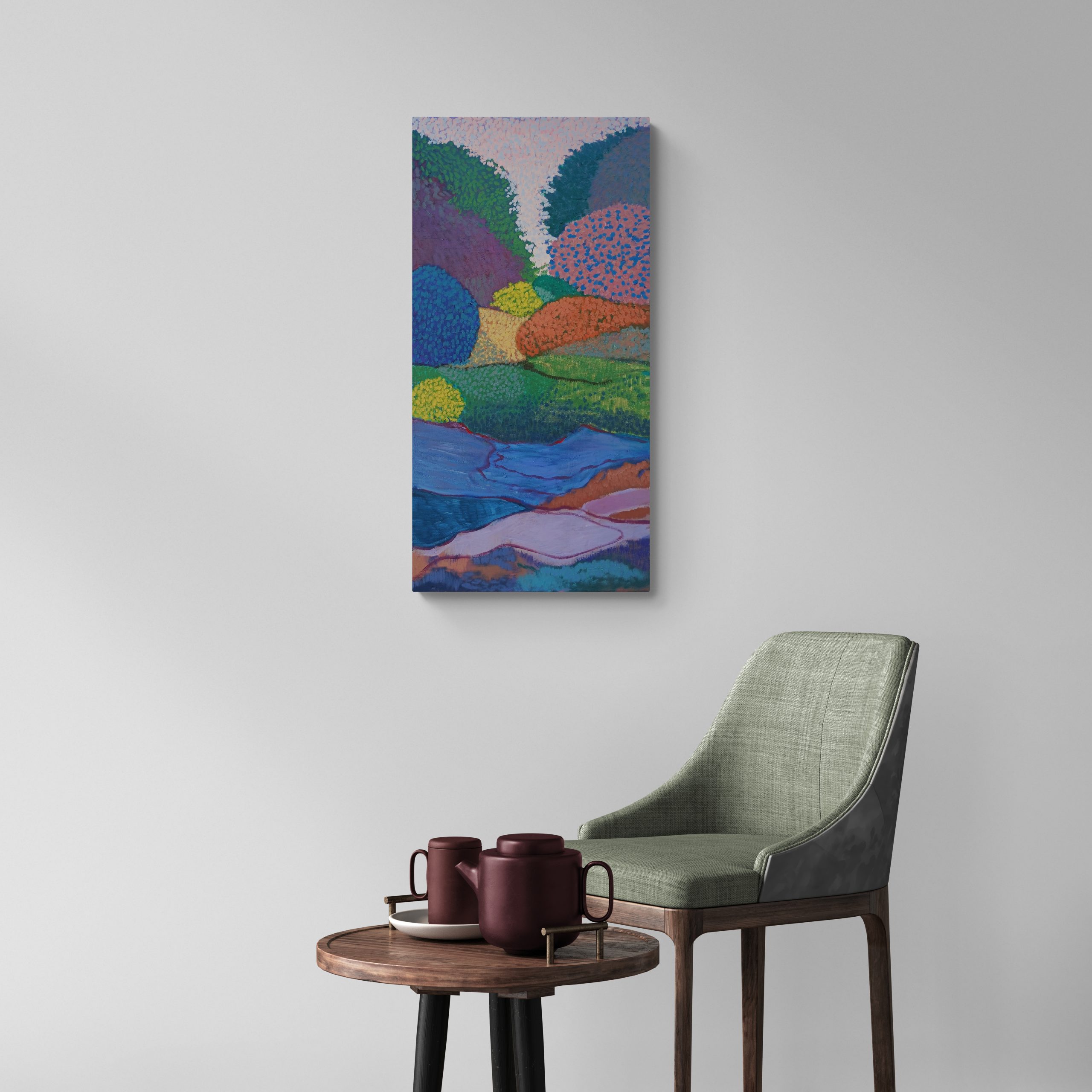 Comfy Chair And Coffee Table