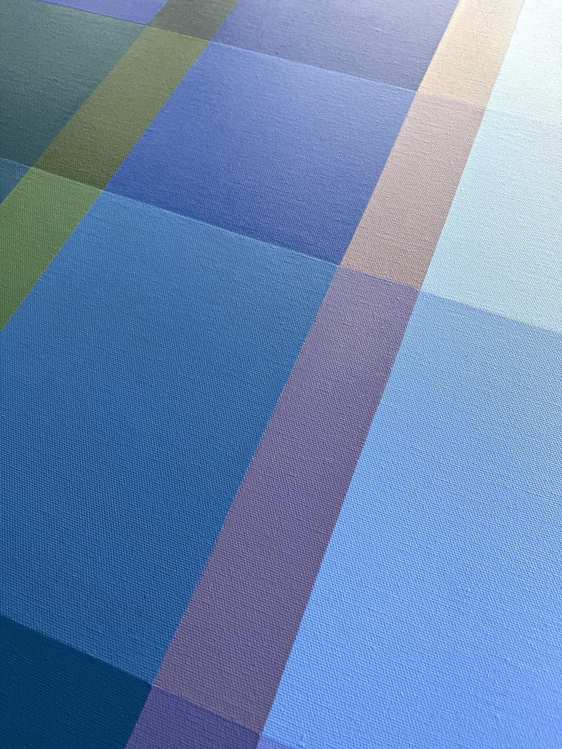 Charlotte De Pace Detail 2 Ocean Promenade Abstract Painting Art Lovers Australia