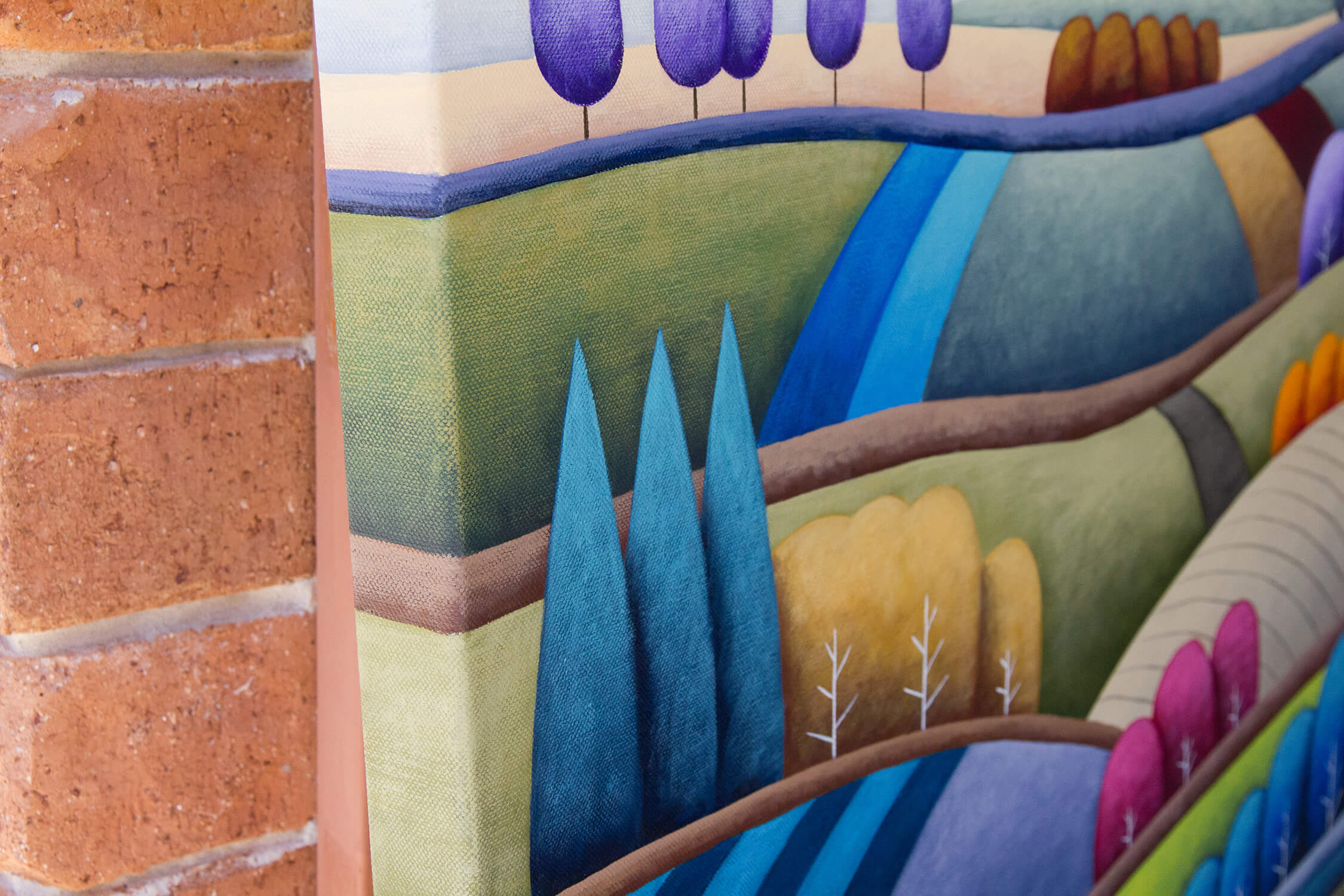 Stormy Night Oh So Bright 30x40 Side