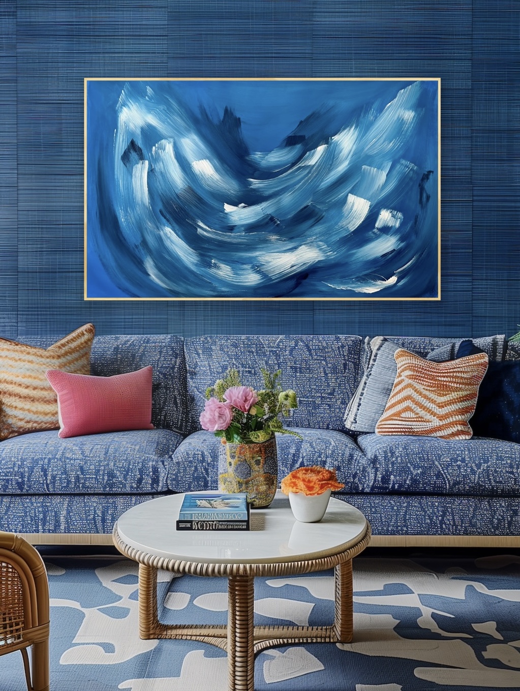 Coastal Luxe Alanah Jarvis Abstract Art