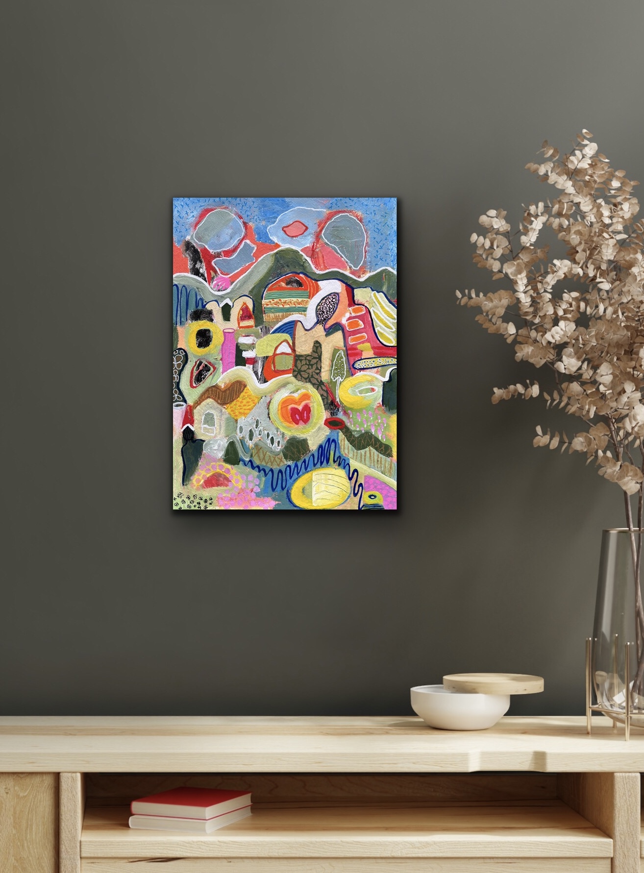 Winds Of Change And Interconnectedness 2 Insitu Grey Wall