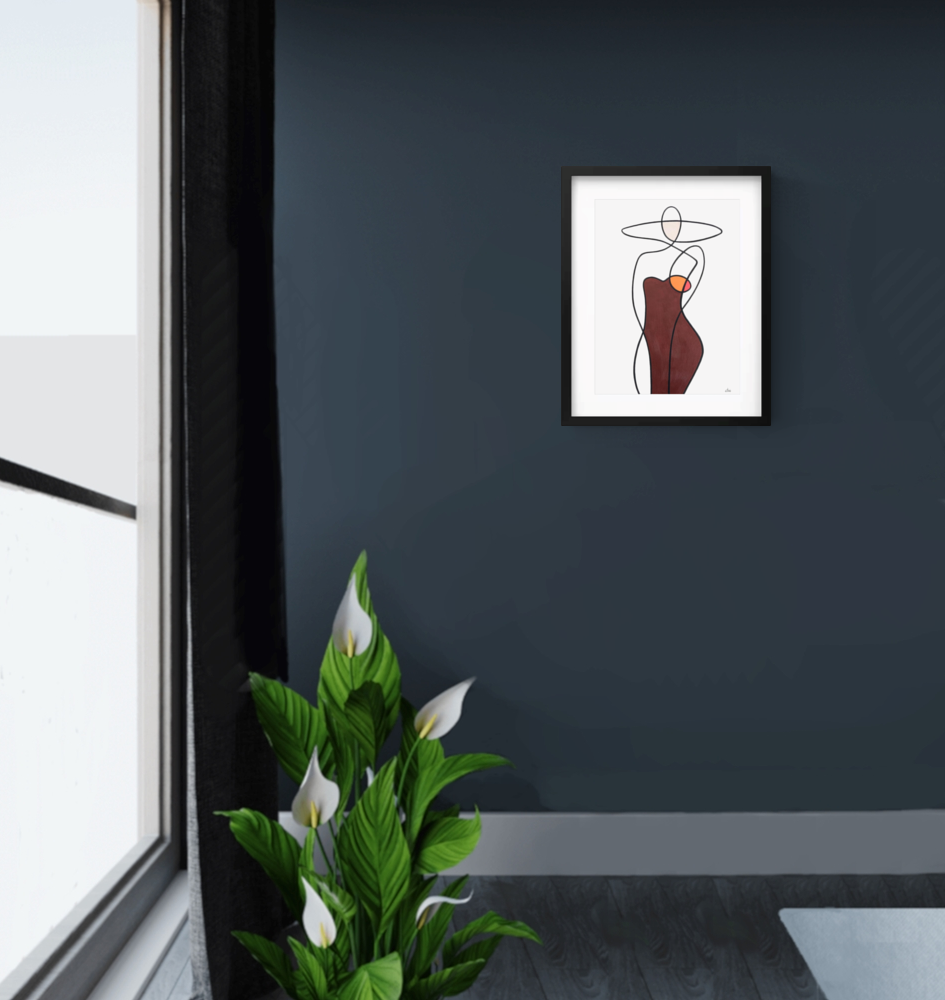 Glamourtone Deep Red Dark Wall