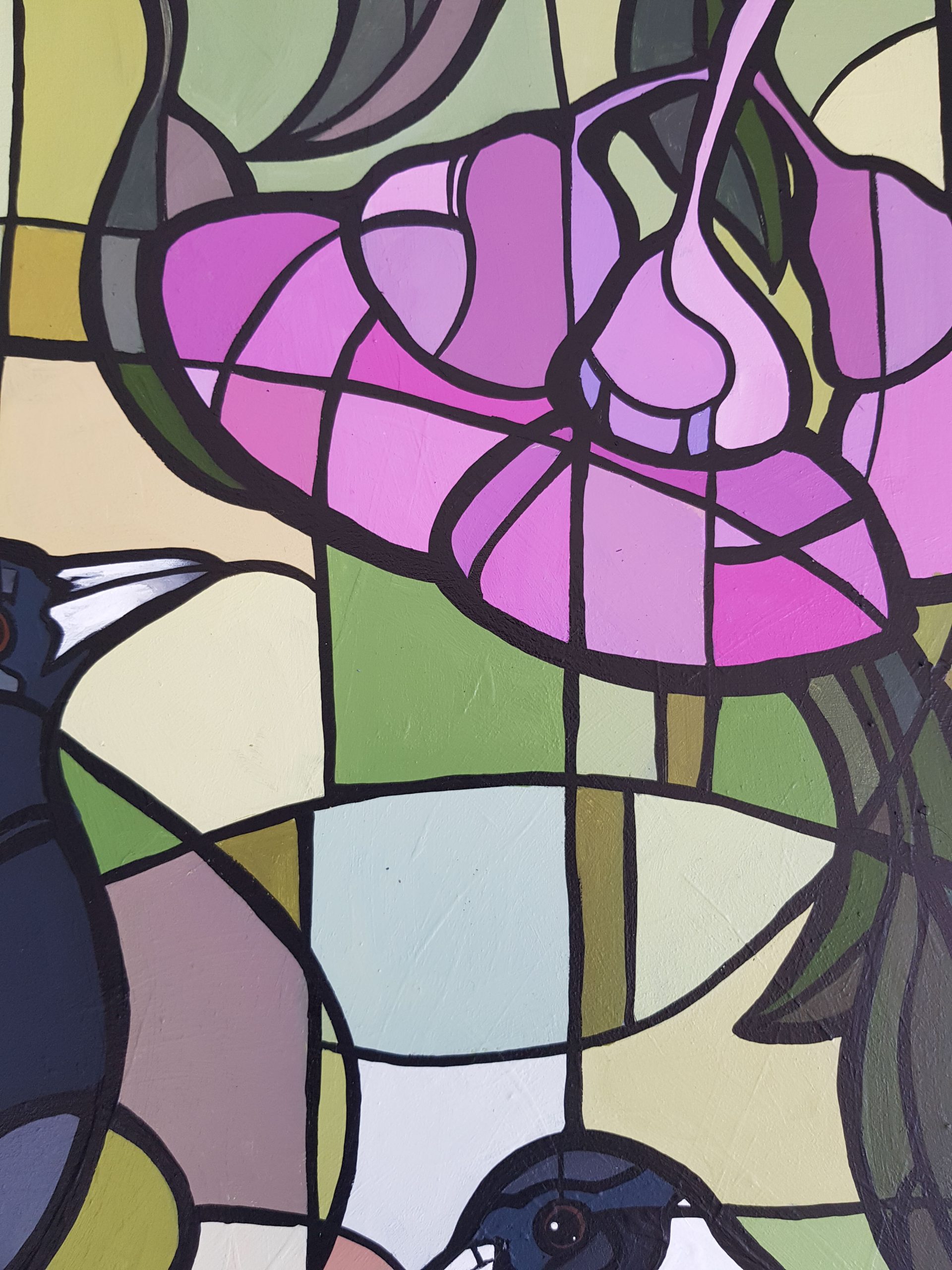 Winter Fields By Nicola Cowie Acrylic