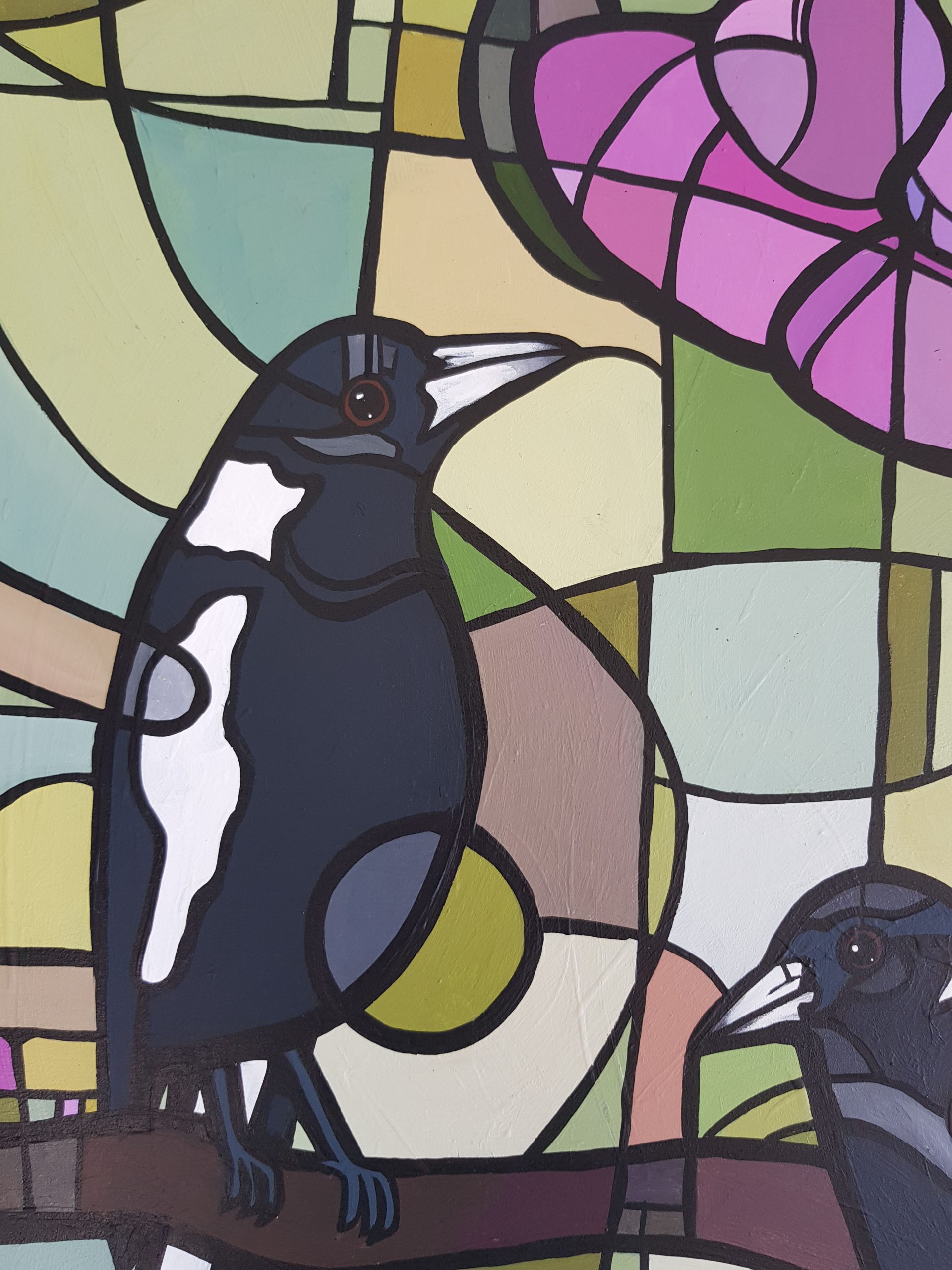 Winter Fields By Nicola Cowie Magpie Art