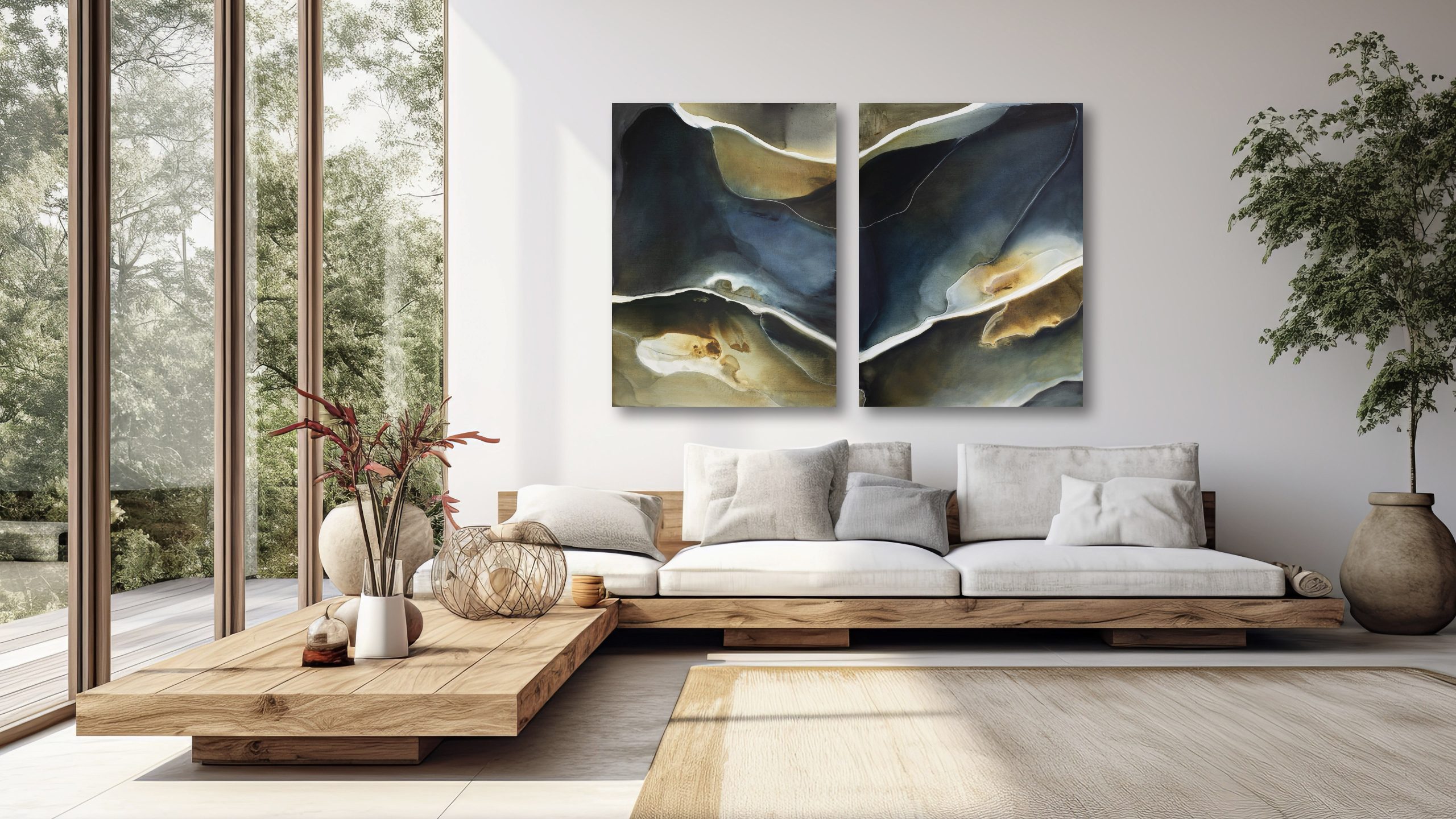 After Dark (diptych)*