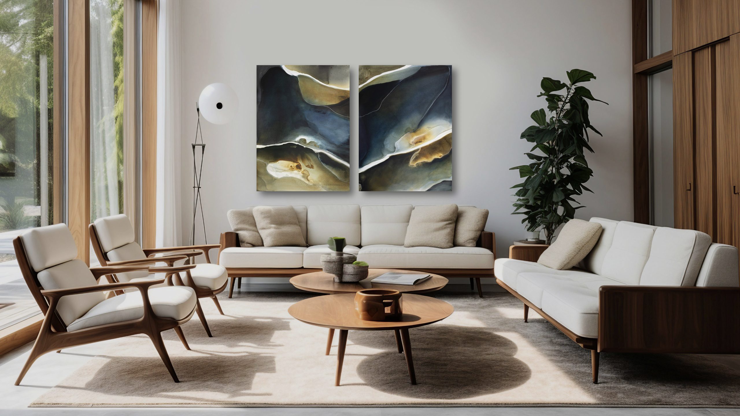 After Dark (diptych)**