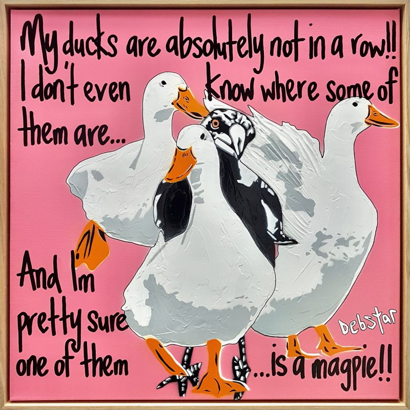 Ducks in a Row! Pink 2