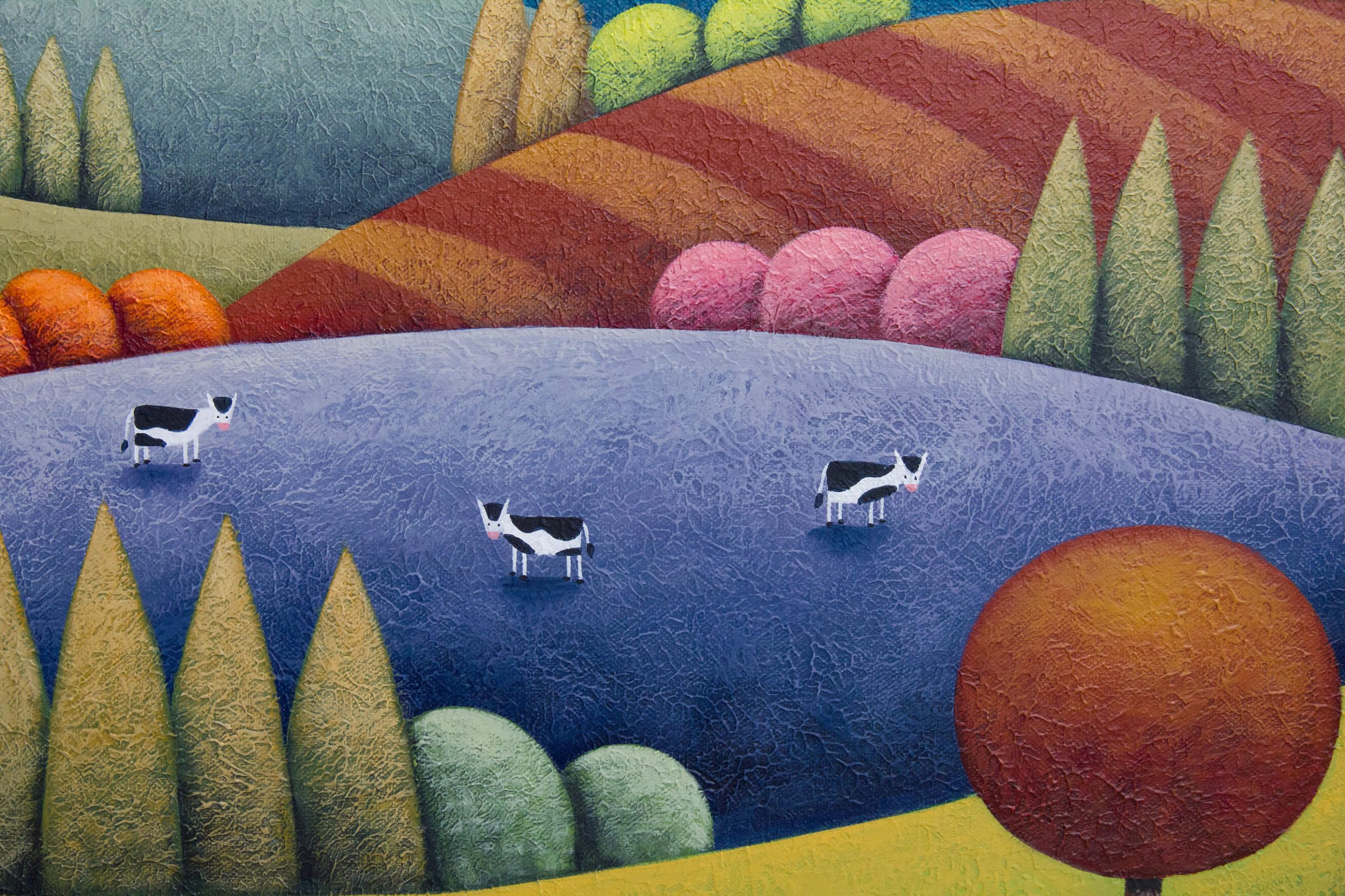 Valley Bright 54x24 Closeup