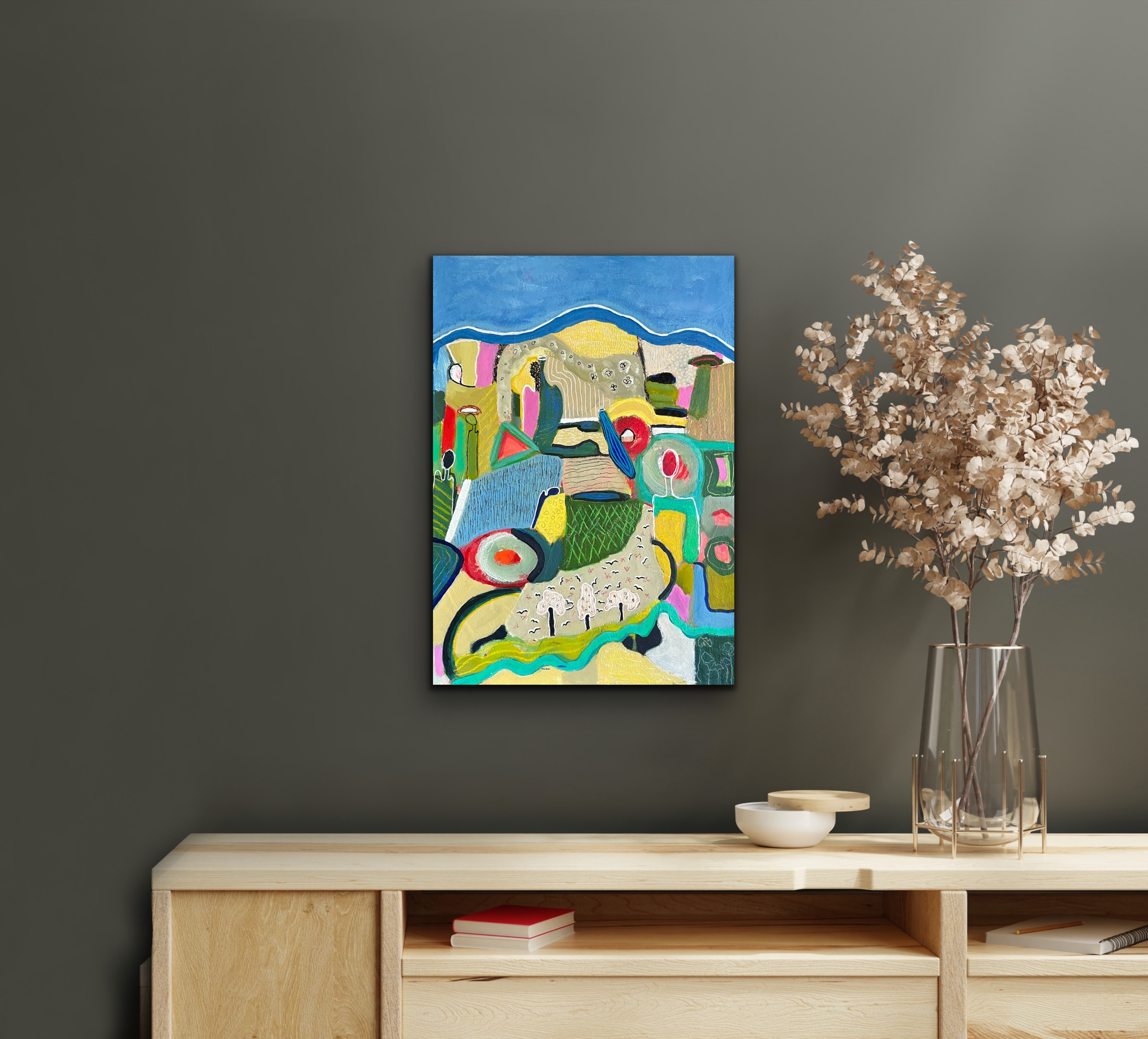 Winds Of Change And Interconnectedness 3 Insitu Grey Wall