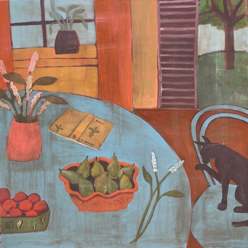 Still Life With Cat