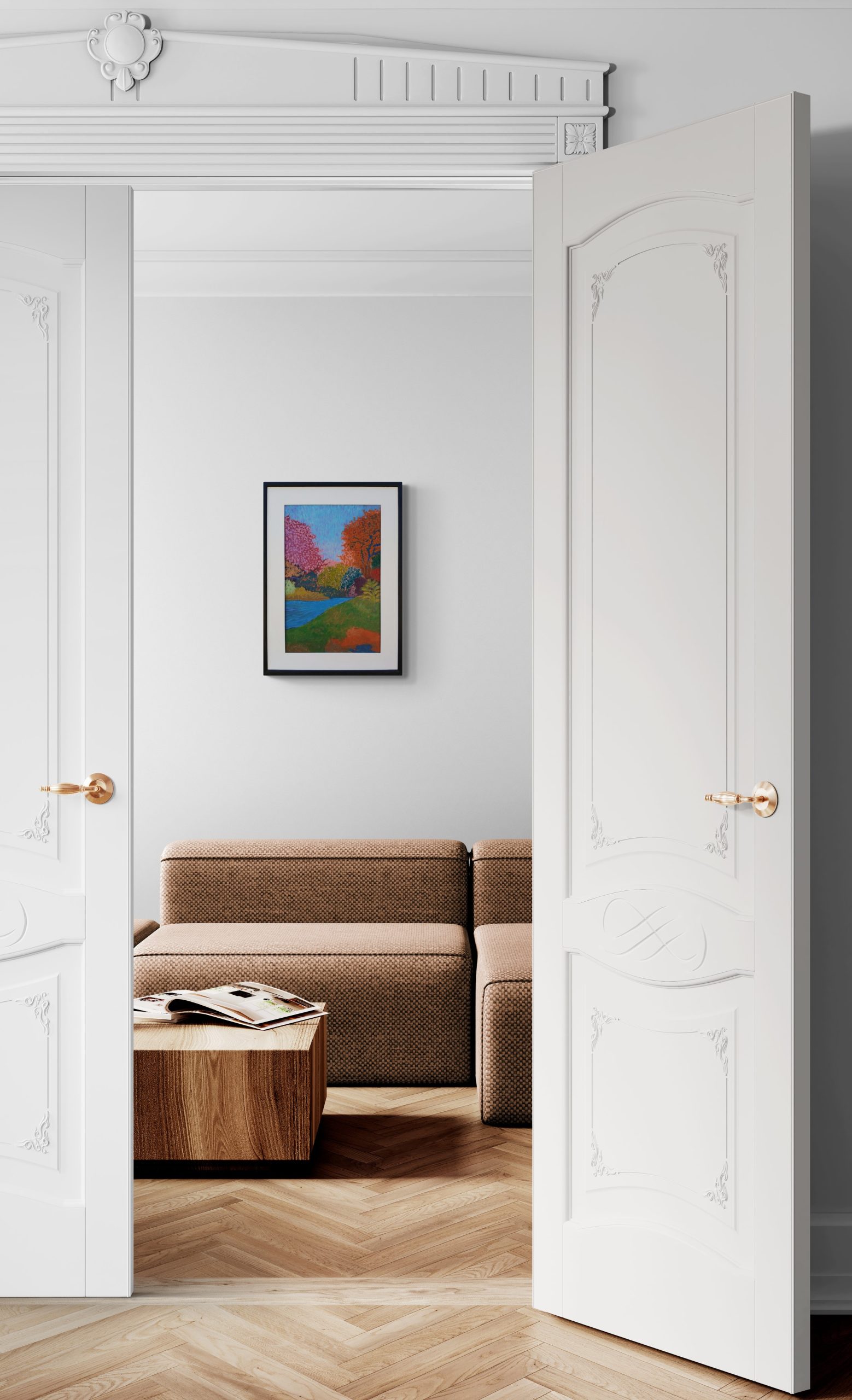 Hallway With View Towards The Living Room 2