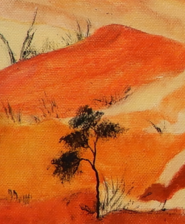 Doodie Herman Red Country Landscape 004