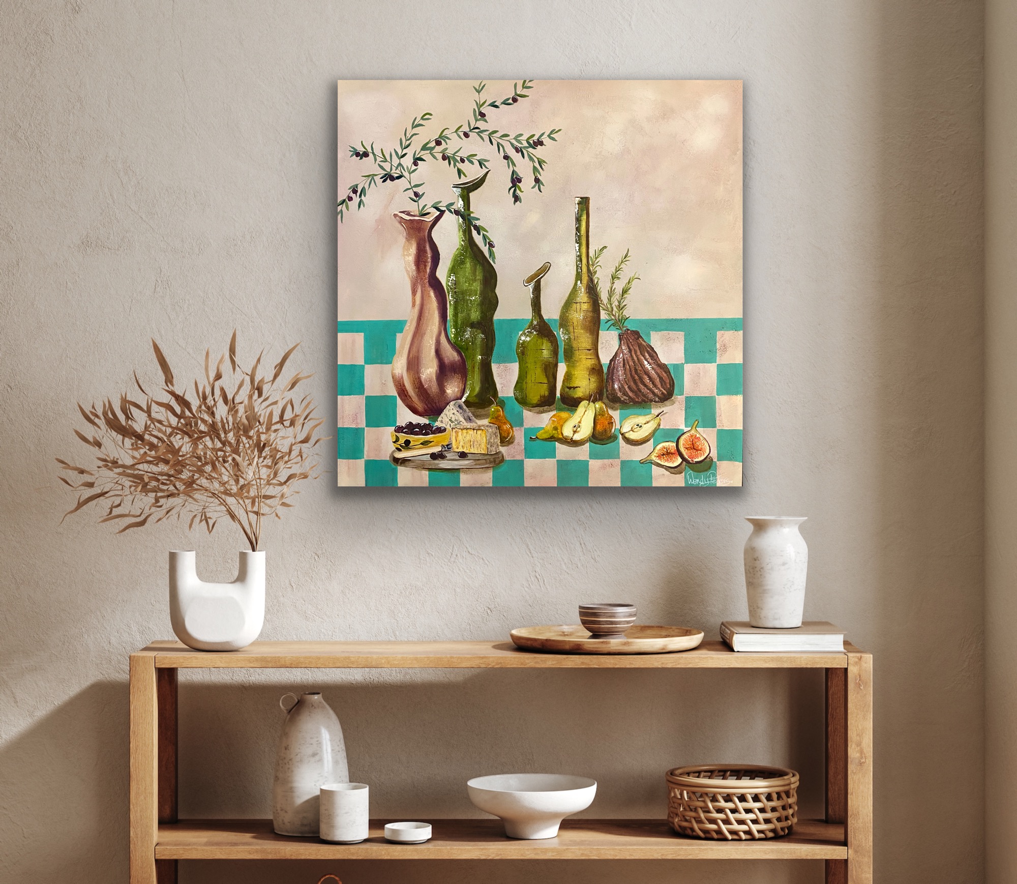 Pears And Blue Cheese Insitu3 Wendy Peters