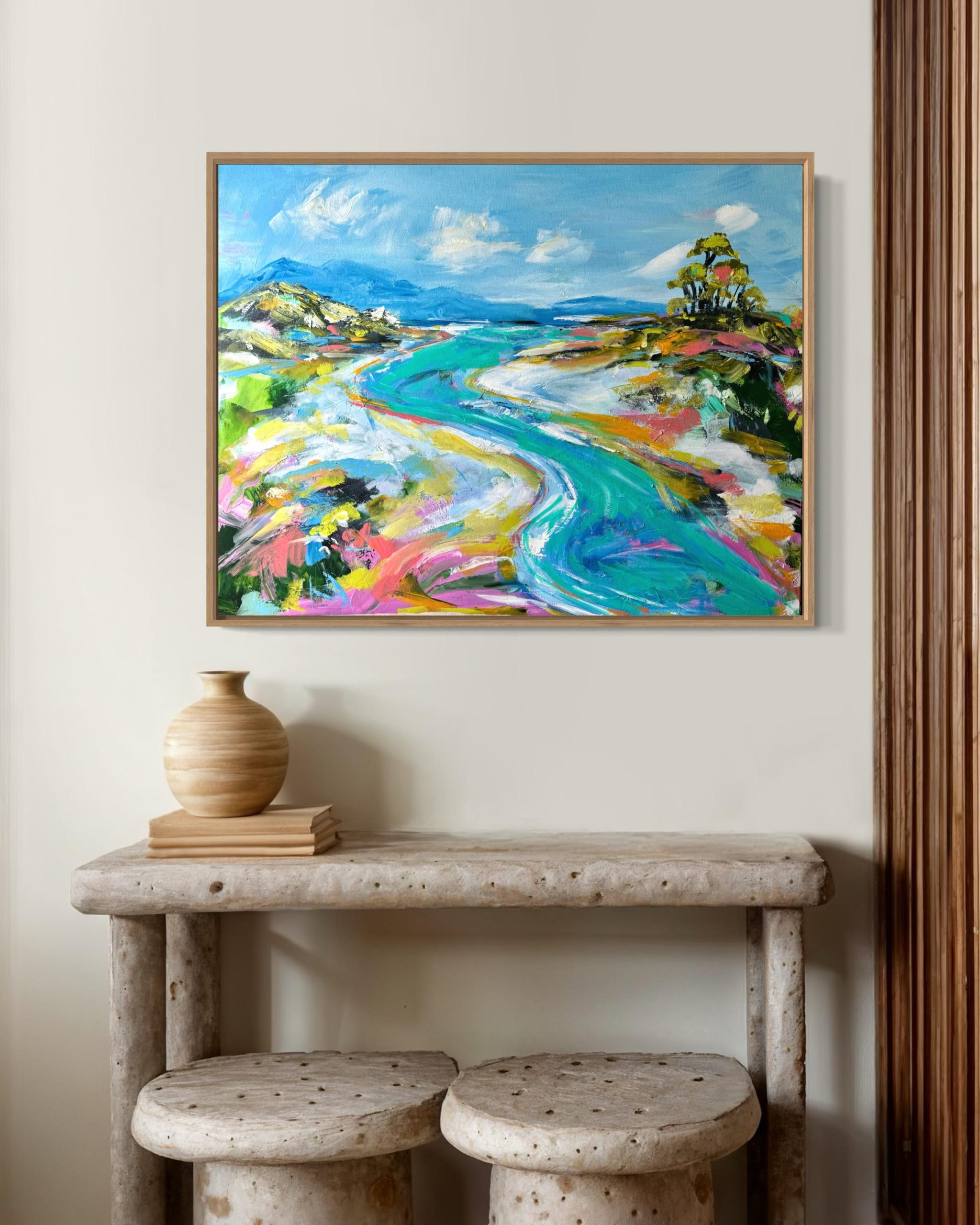 Upstream and hilltop Art Lovers Australia
