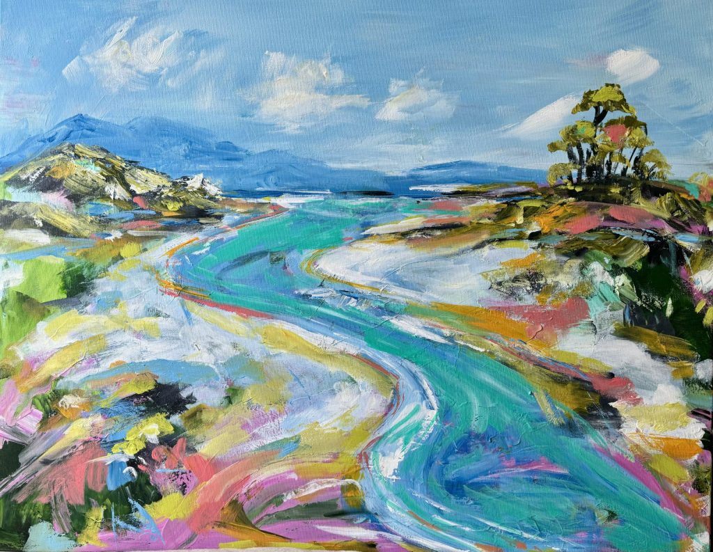 Upstream and hilltop Art Lovers Australia