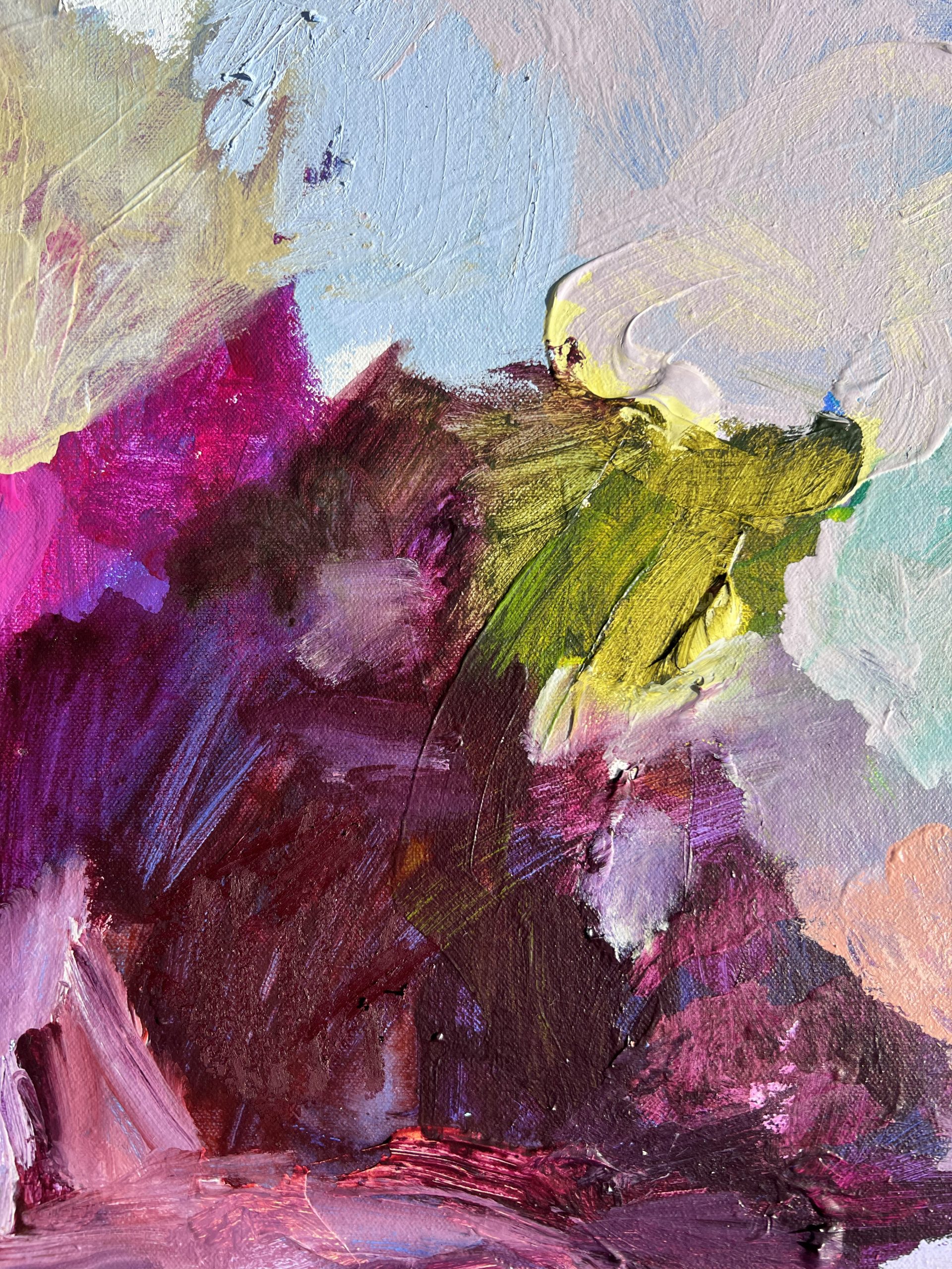 Perth Abstract Artist Rebecca Koerting Tomorrow 500