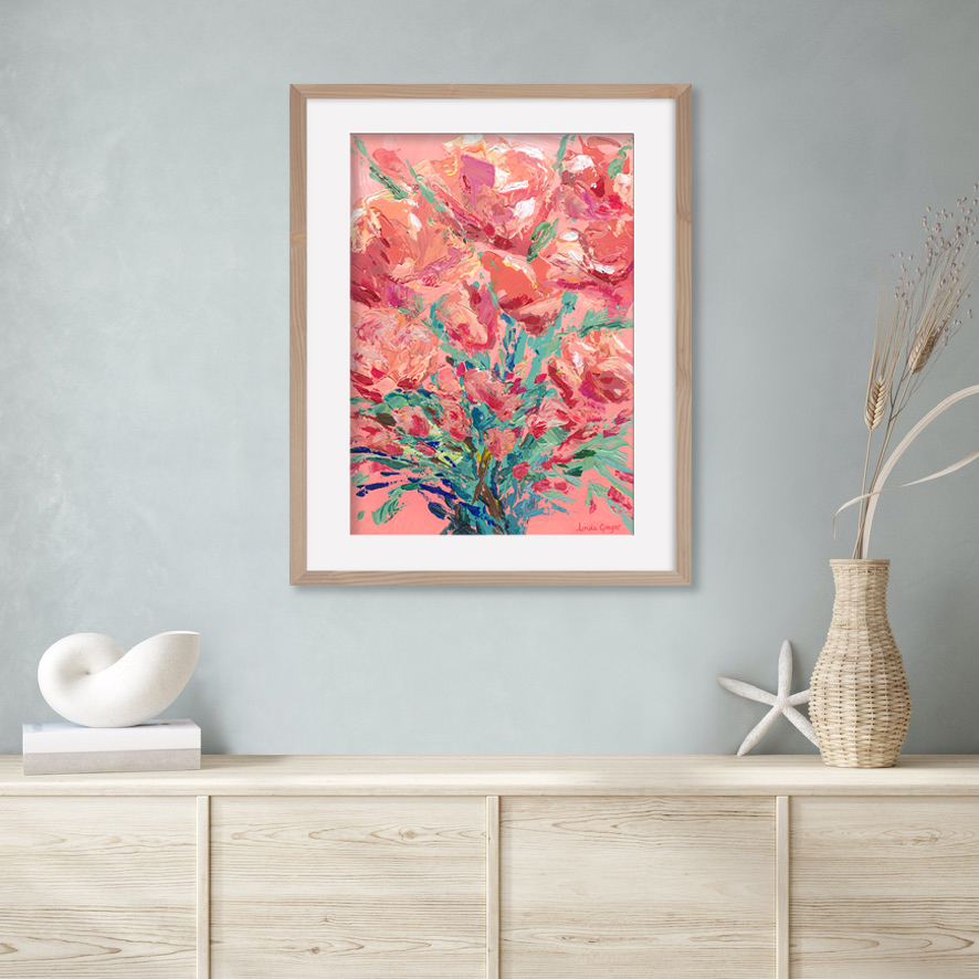 Linda Gregor Austraian Artist Coral Serenade Interior