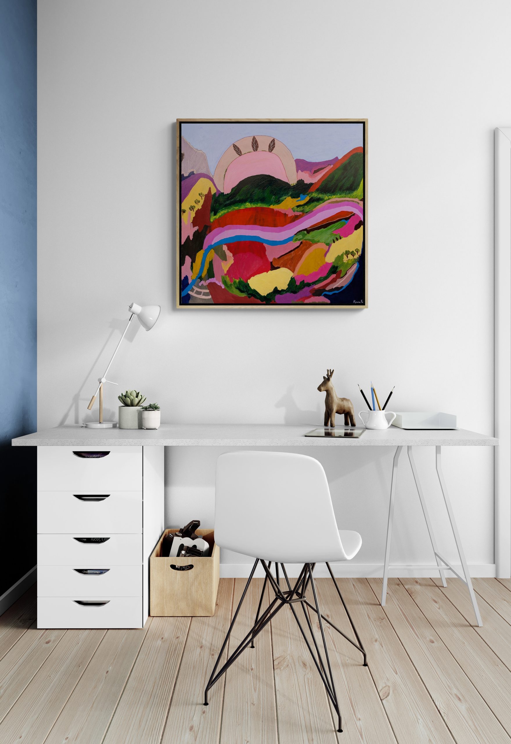 Minimal Home Study Room