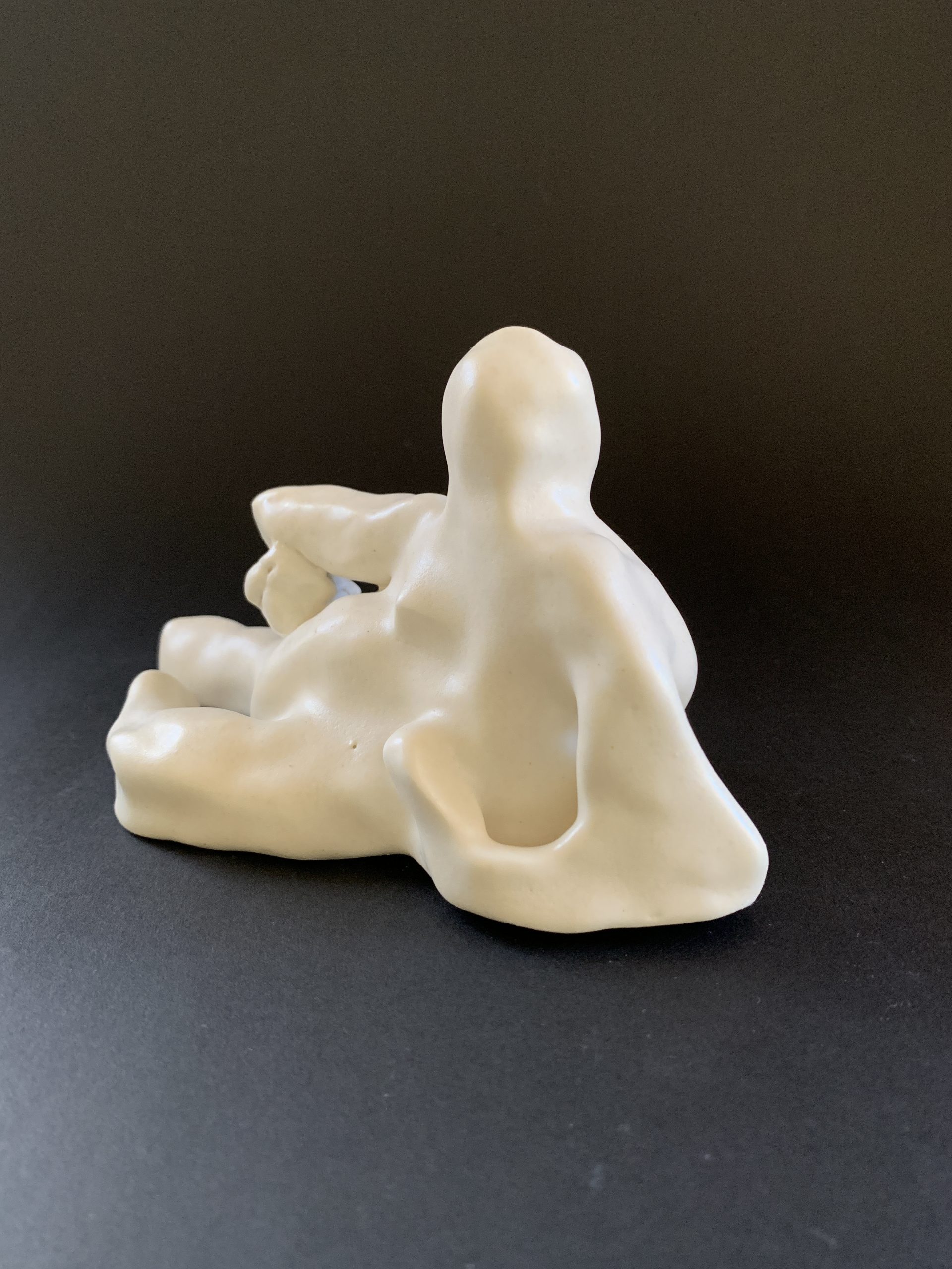 Kim Rees Reclining Figure With Ball 1