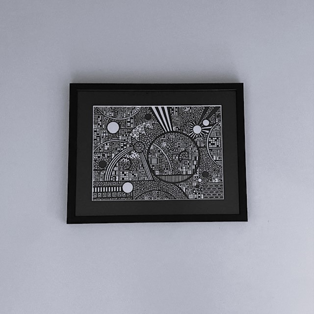 Circle Place (framed) 2