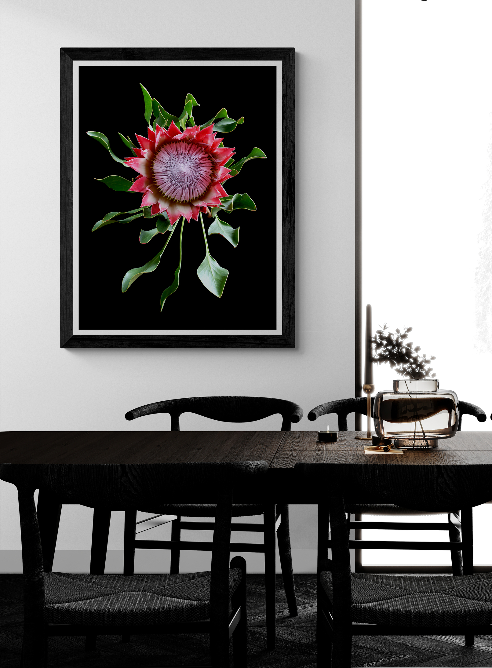 Shaded Dining Room With Winter Views (11)