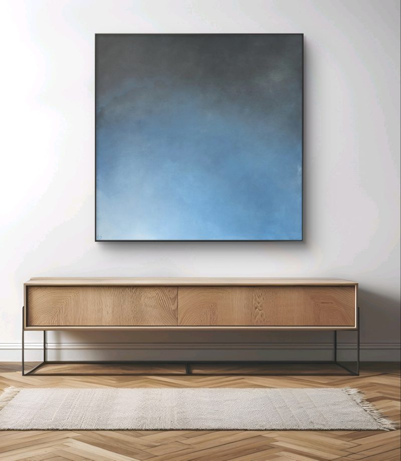 Polignano Under the Stars (black frame)