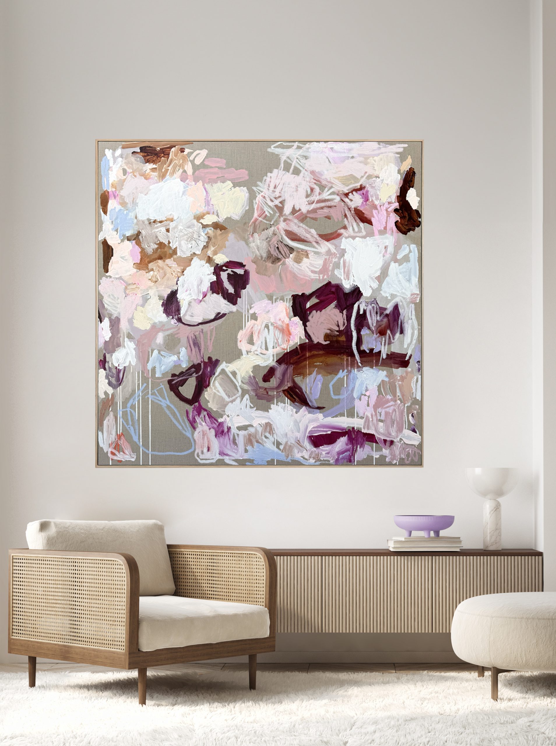 Abstract Art Australia Rebecca Koerting Modern Buried In Happiness 305