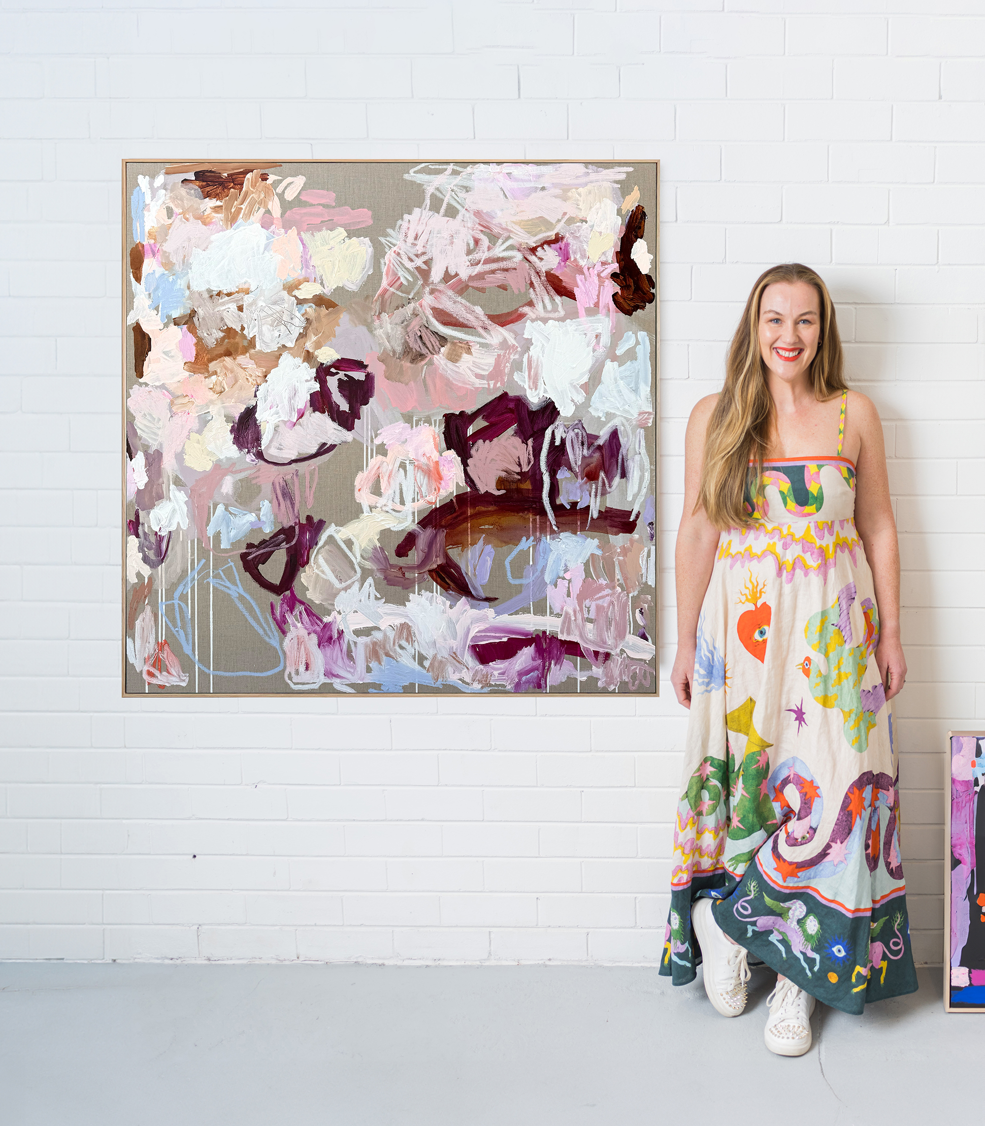 Abstract Art Australia Rebecca Koerting Modern Buried In Happiness 306