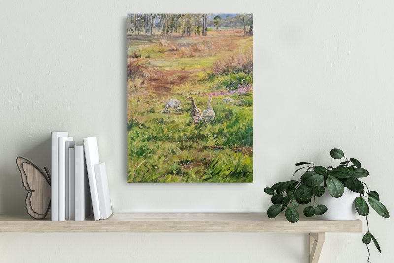 Reg’s Wandering Geese At Monto