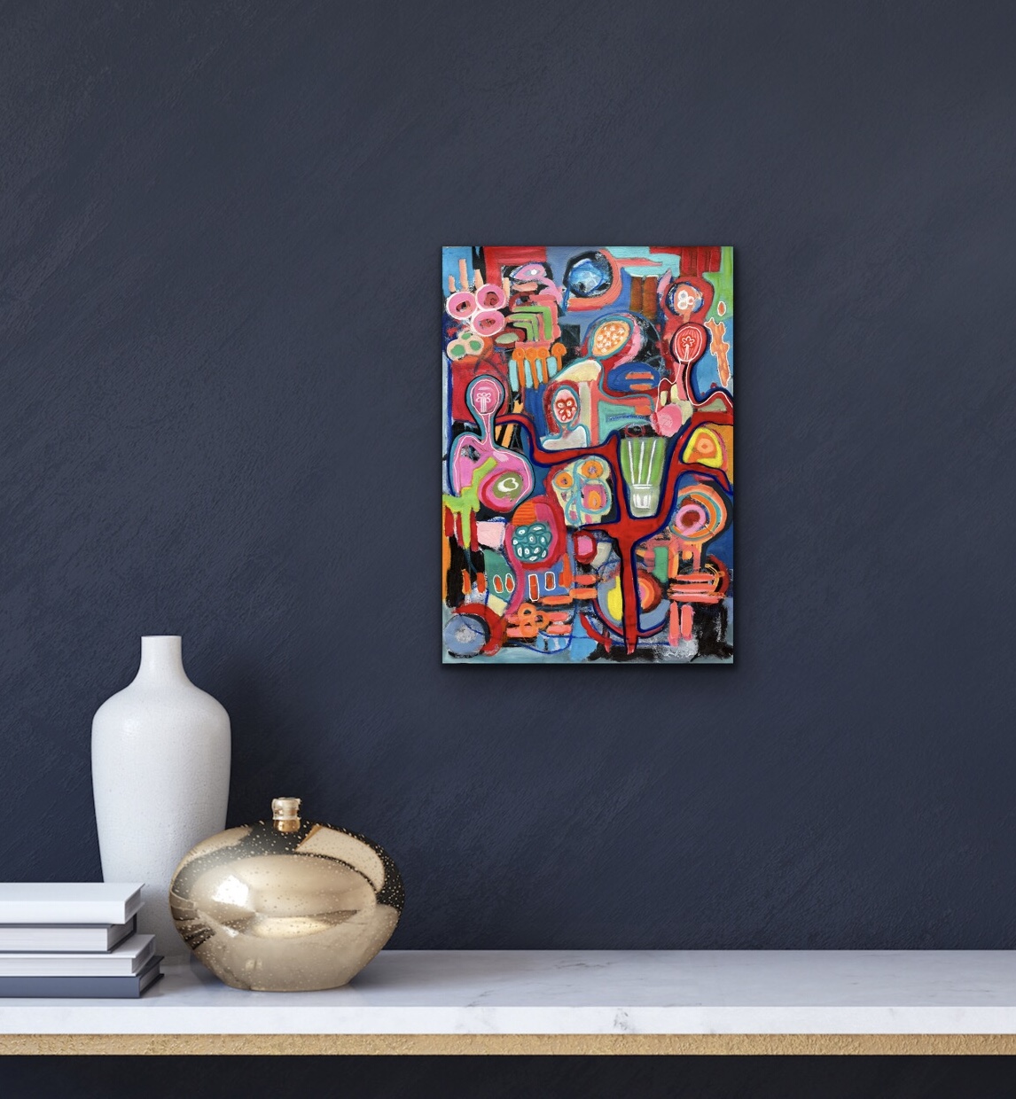 Winds Of Change And Interconnectedness Iv Insitu Blue Wall