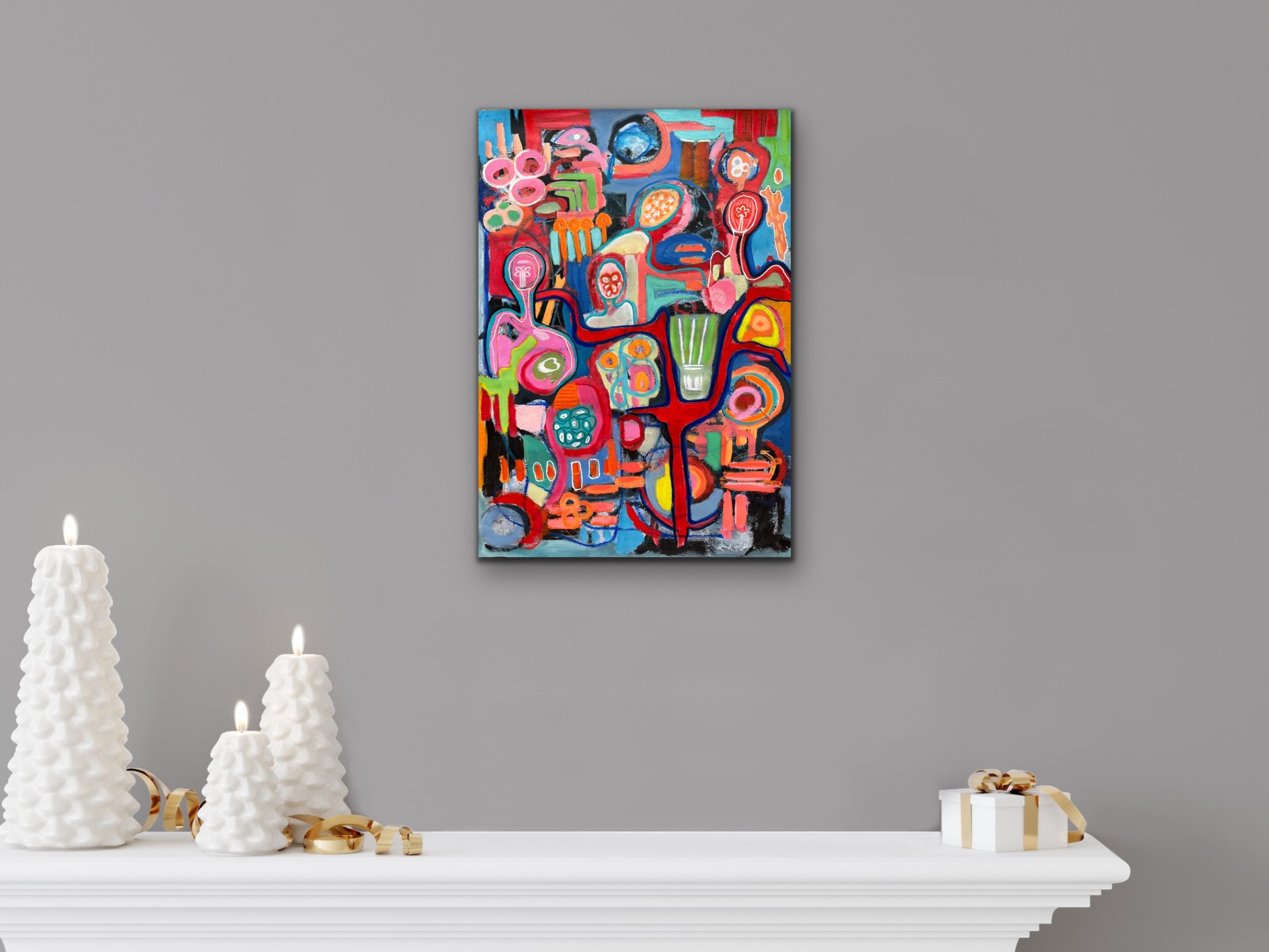 Winds Of Change And Interconnectedness Iv Insitu Grey Wall