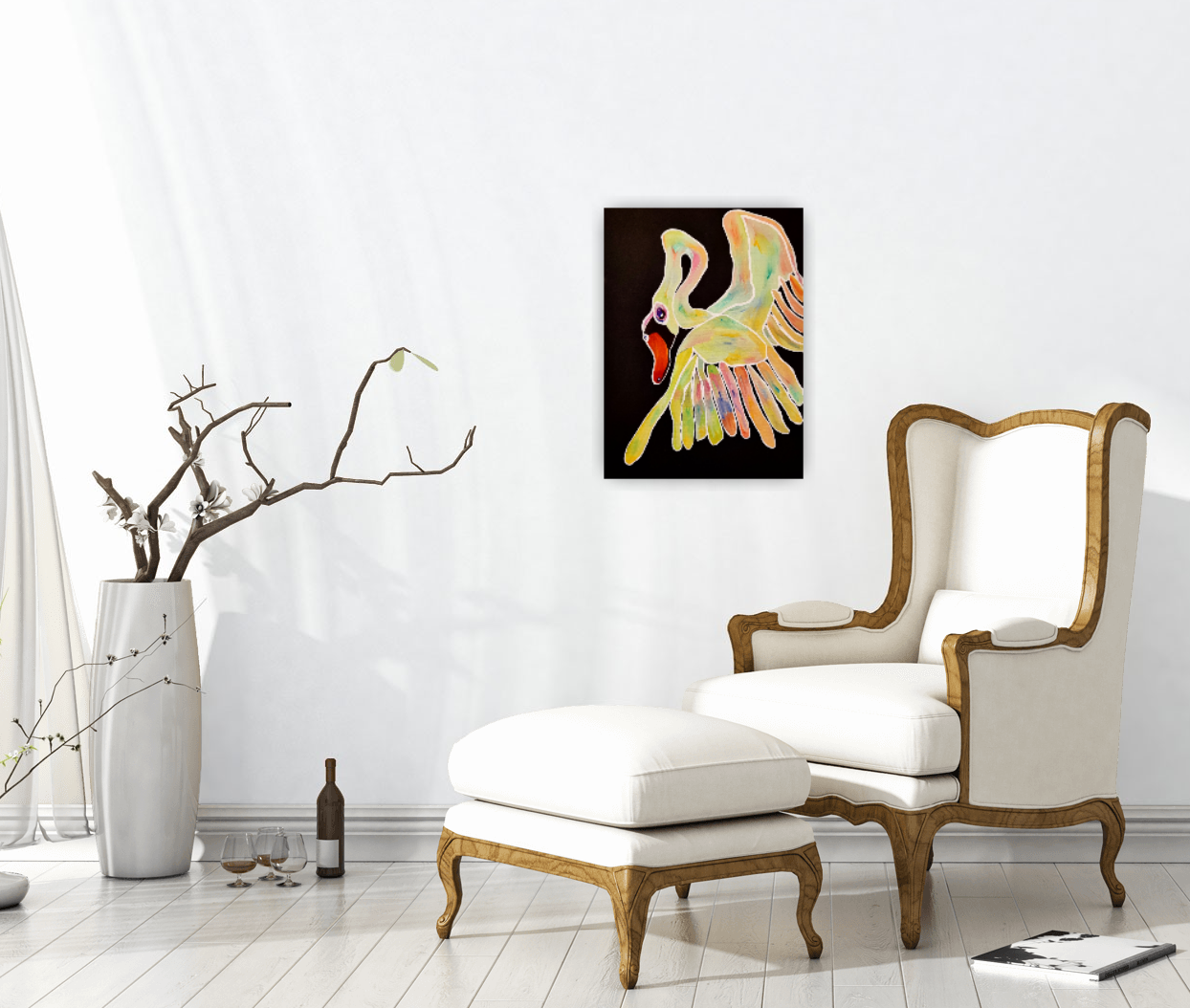 Making Feathers Fly Wall