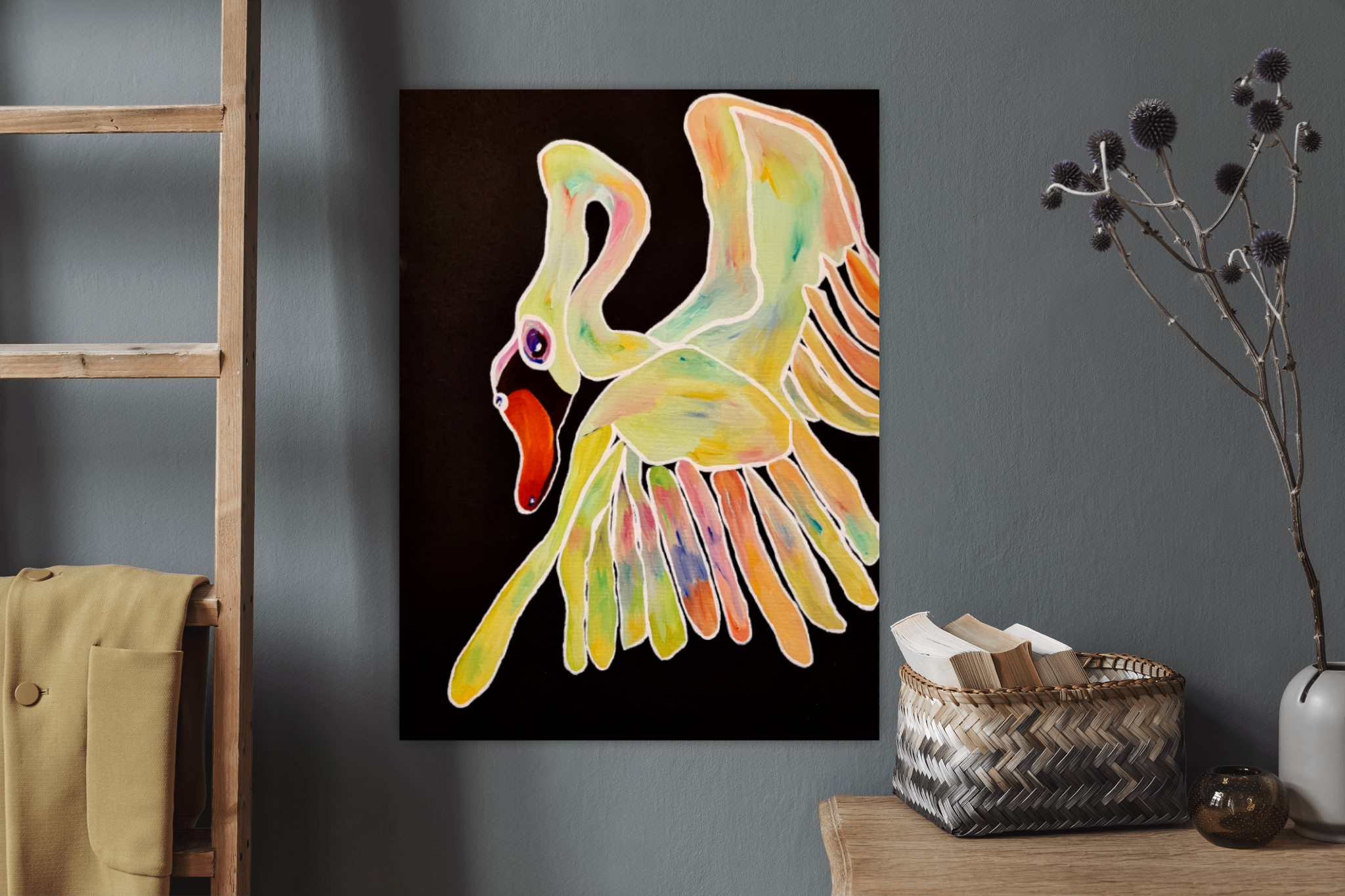 Making Feathers Fly Wall3