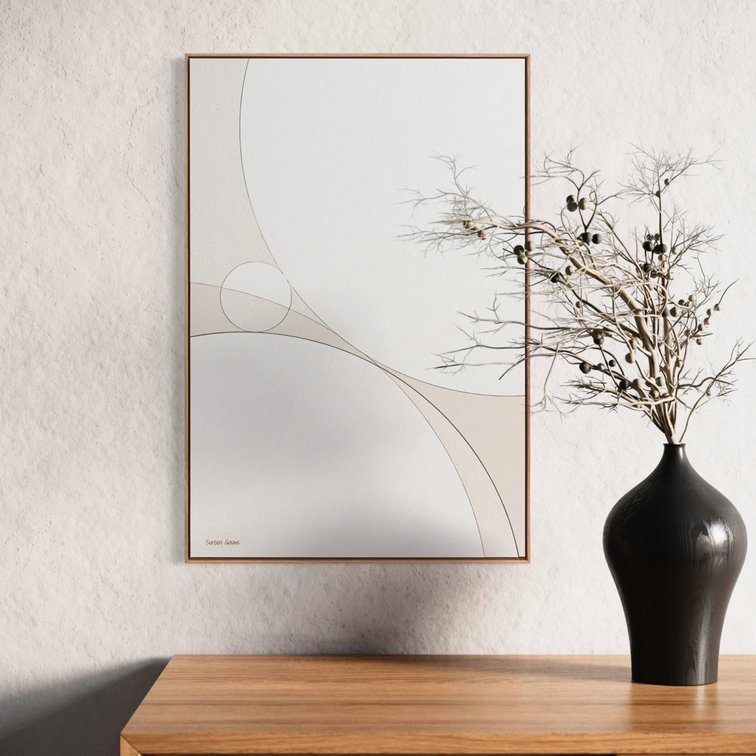 Sureen Gouws Art Wandering Star Art In Setting