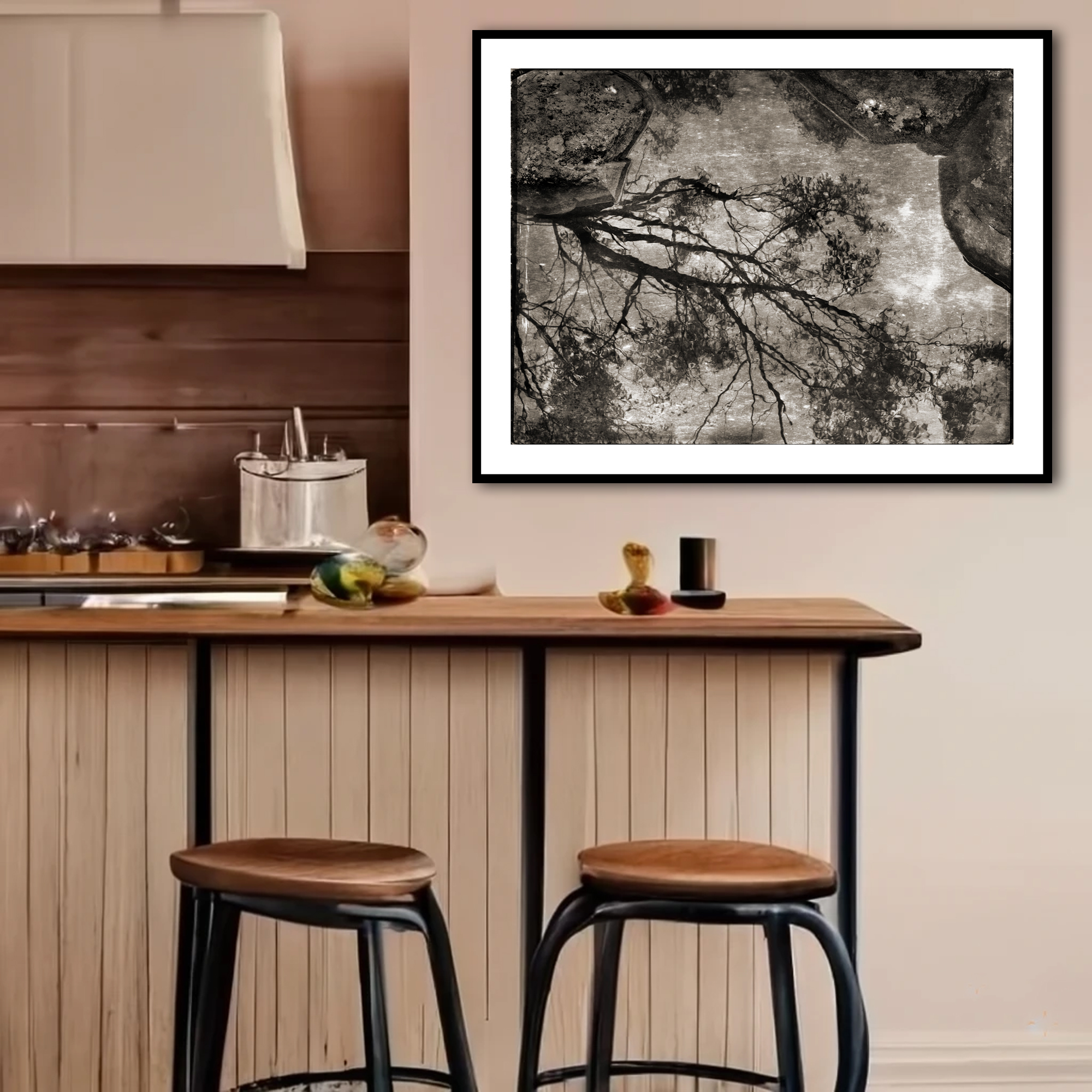 Shadows In The Rain In Situ 1