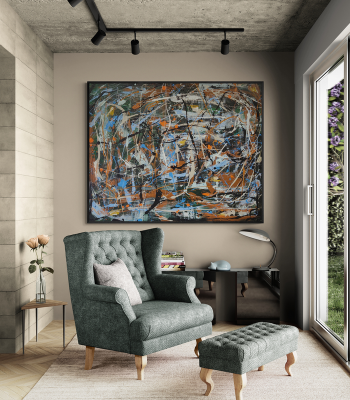 Living Room With Armchair And Garden Views 2