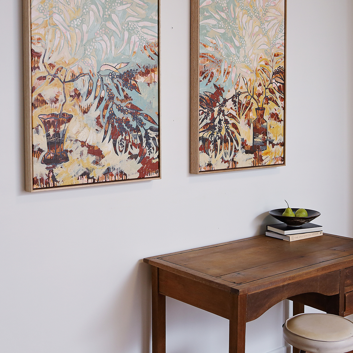 Lr 059 Matching Art Smith & Brooks Modern Australian Art Abstract Botanical Australian Natives Buy Original Art For My Home
