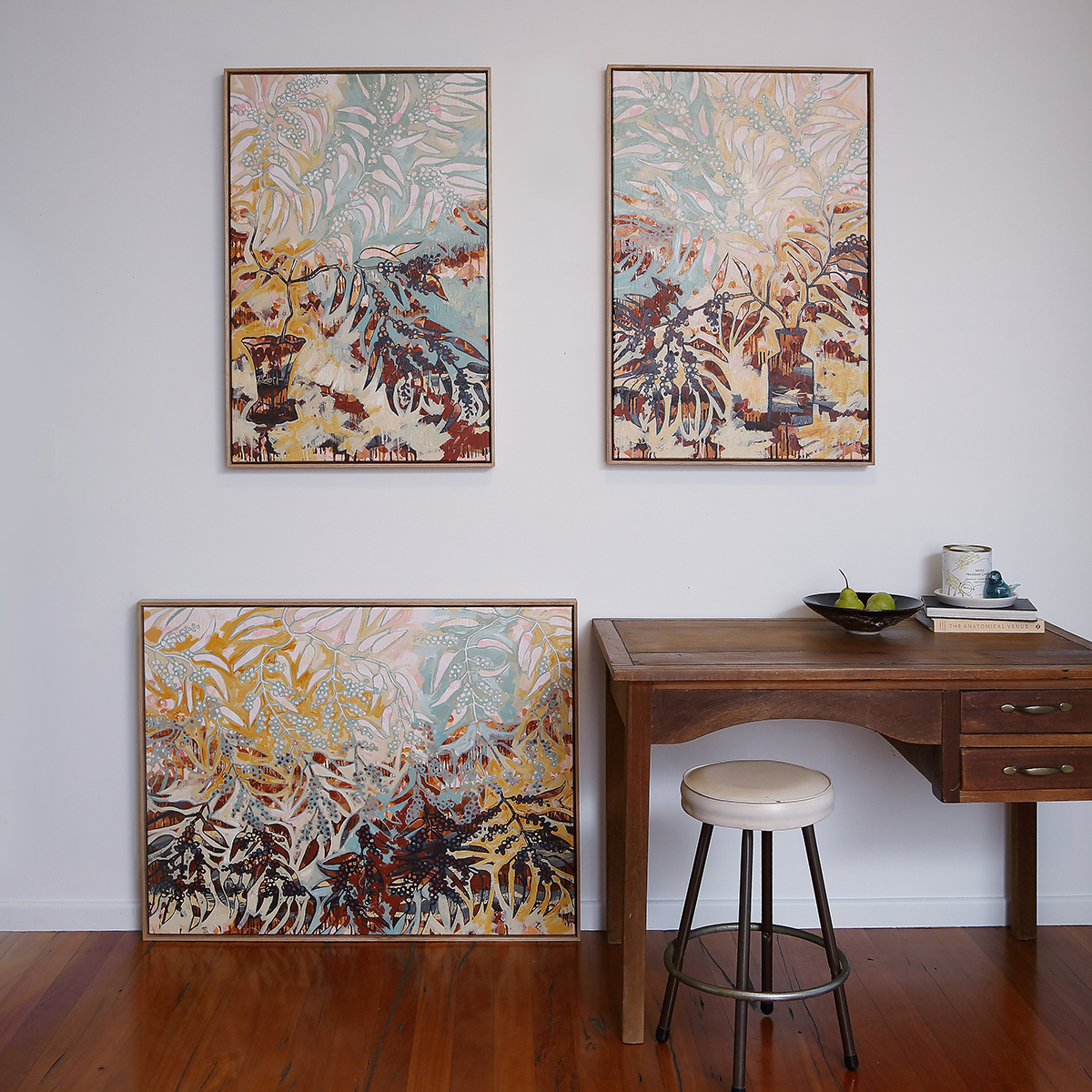Lr 072 Matching Art Smith & Brooks Modern Australian Art Abstract Botanical Australian Natives Buy Original Art For My Home