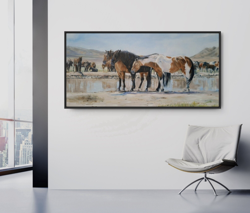 Midday Dreaming – Wild Horses In Utah