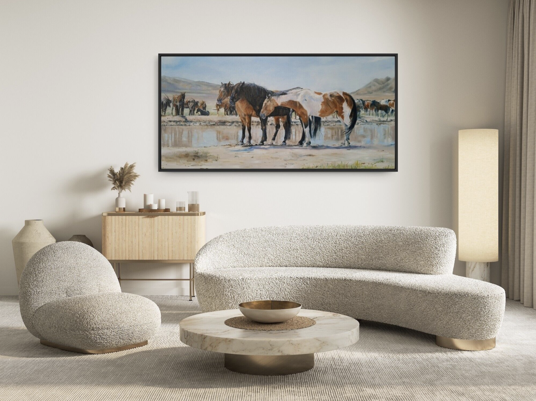 Midday Dreaming Jo S. Stacey Fine Art Oils In Situ 3