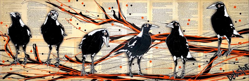 Mischief of Magpies! Book Pages