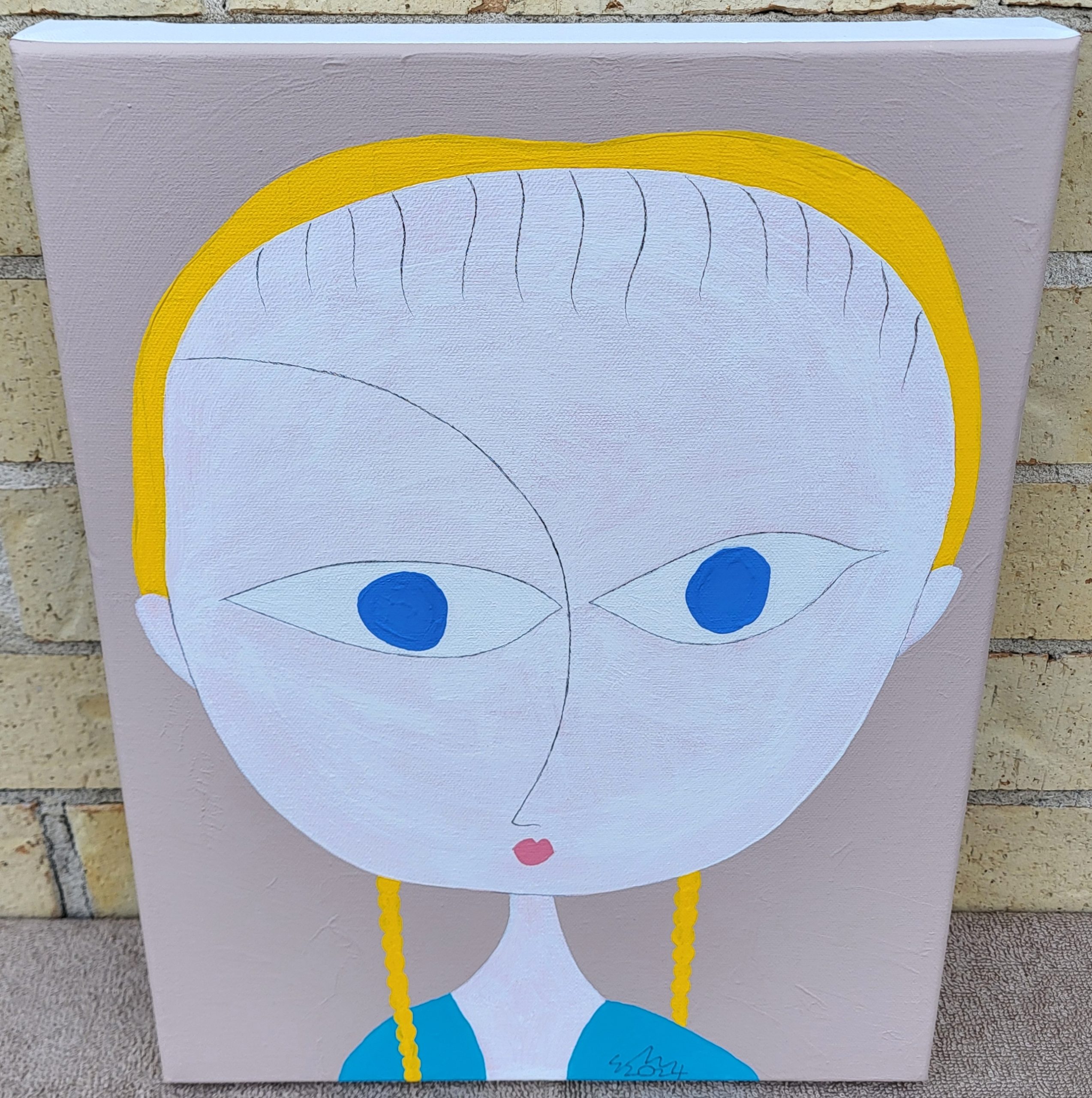 Young Girl With Blue Eyes 2024 Perspective View (1)