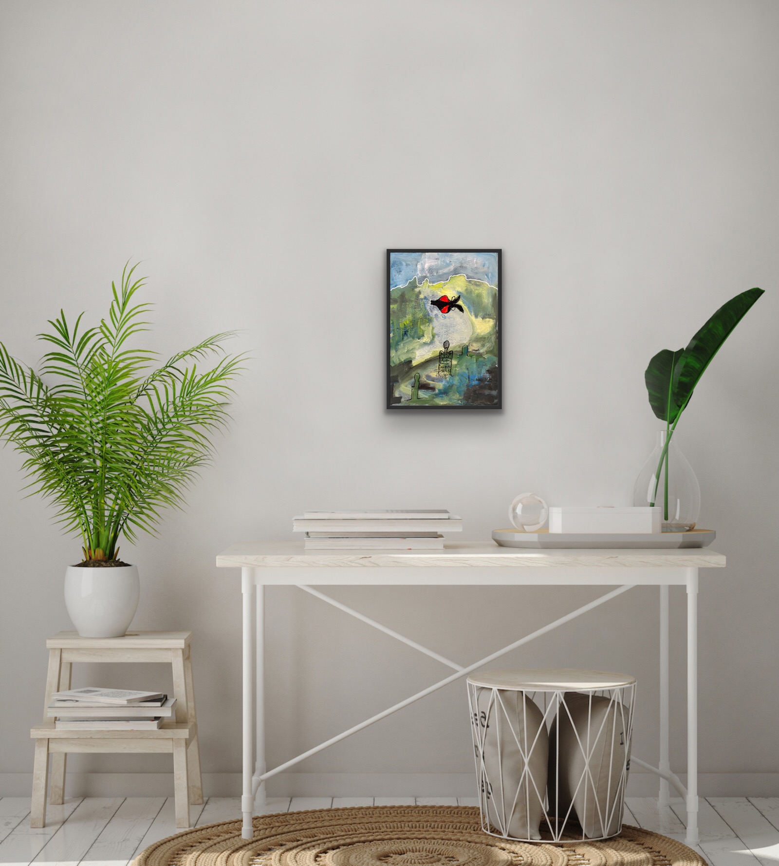 Unrestricted Insitu Above White Table