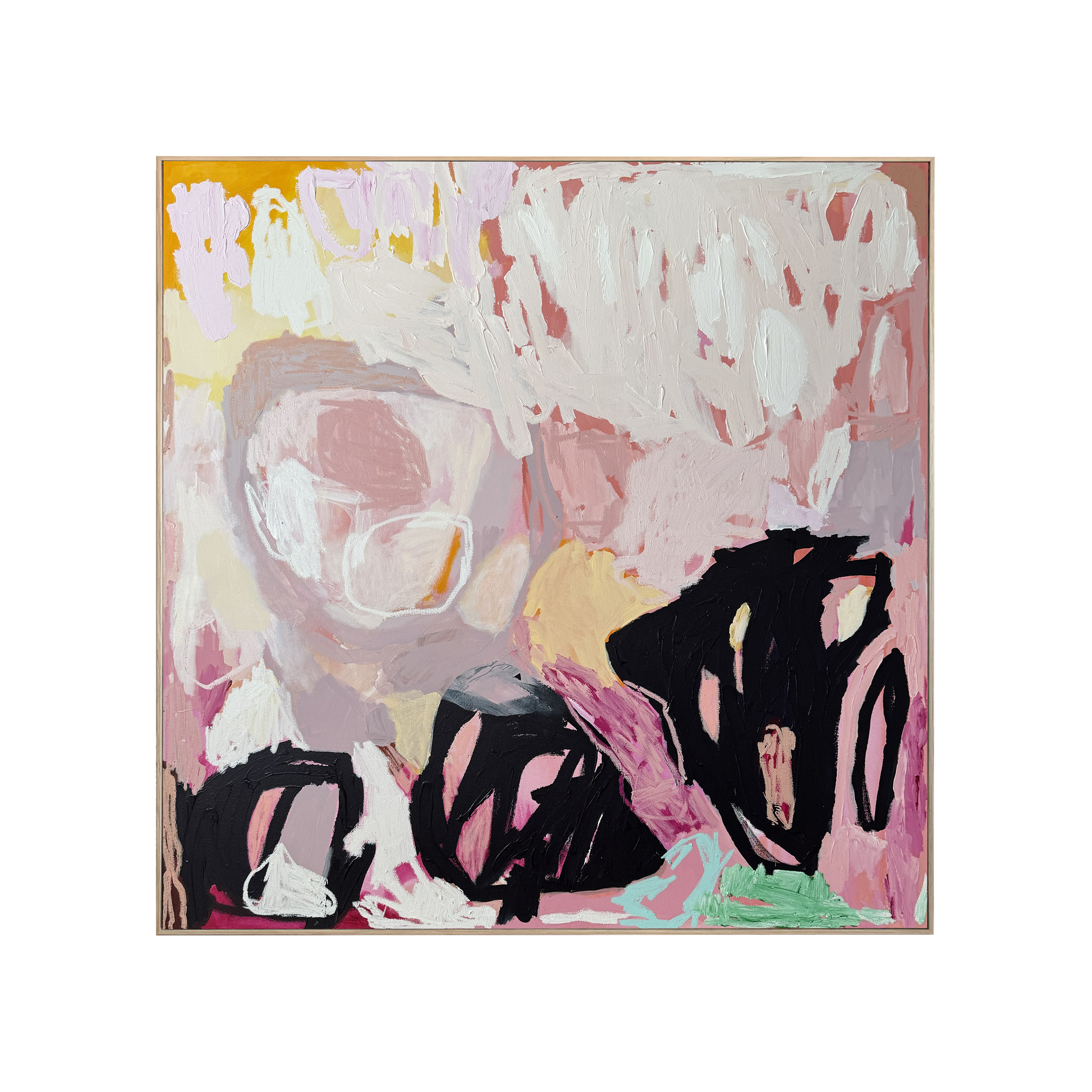 Pink Coral Rebecca Koerting Australian Contemporary Abstract