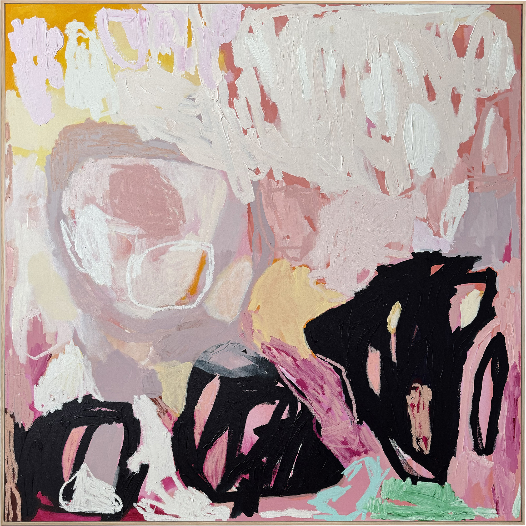 Pink Coral Rebecca Koerting Australian Contemporary Abstract
