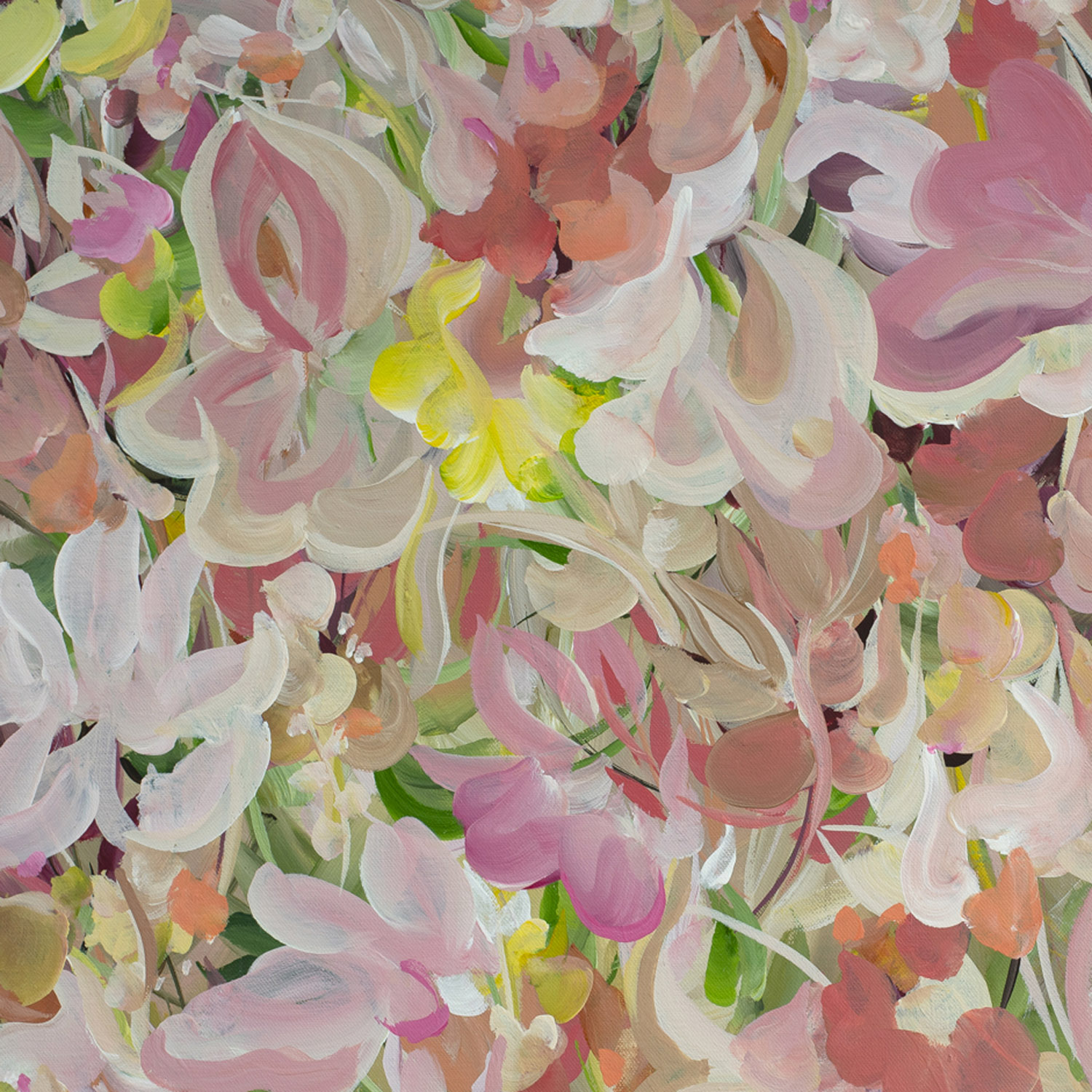 Blushing Garden Petals By Amber Gittins Crop