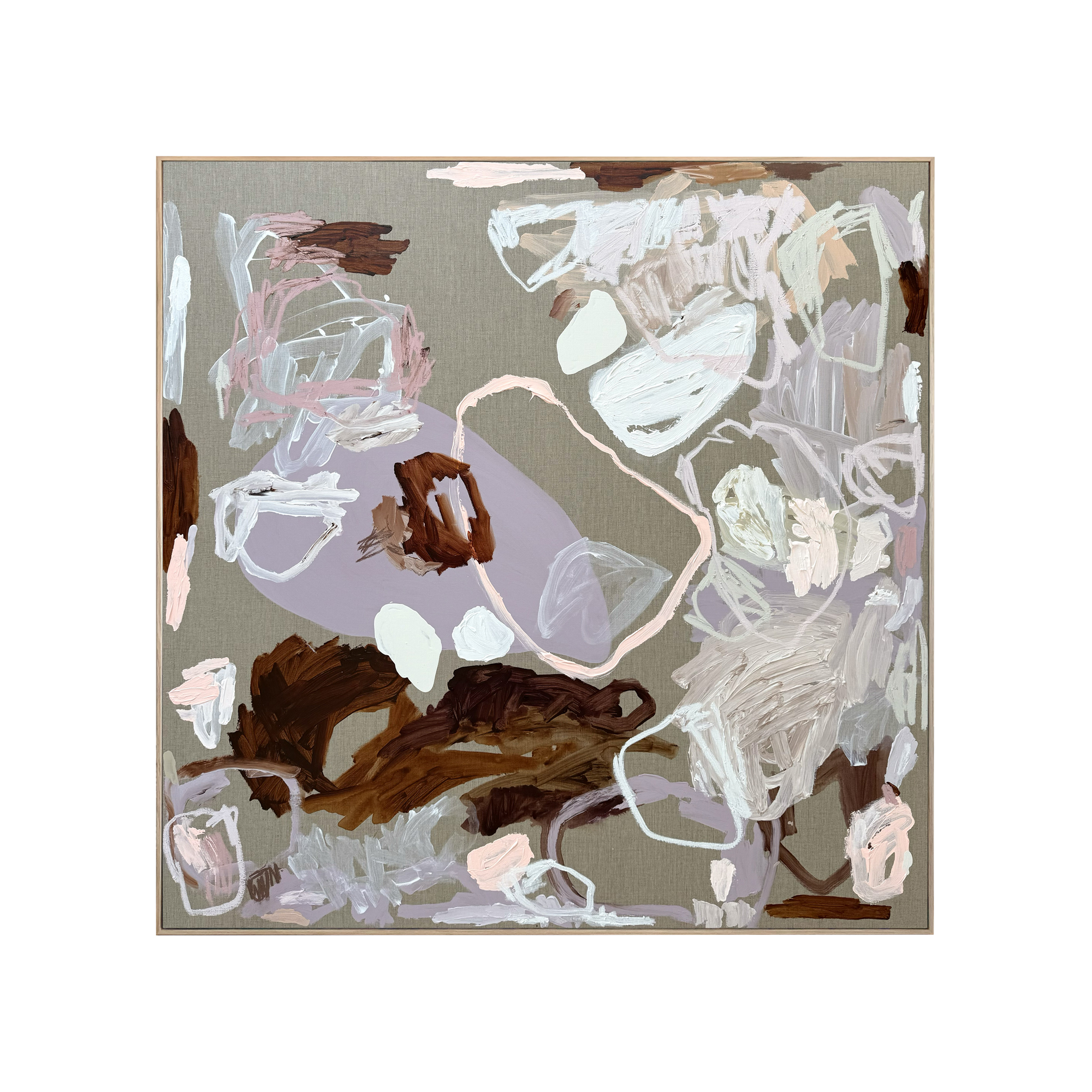 Pink Coral Rebecca Koerting Australian Contemporary Abstract